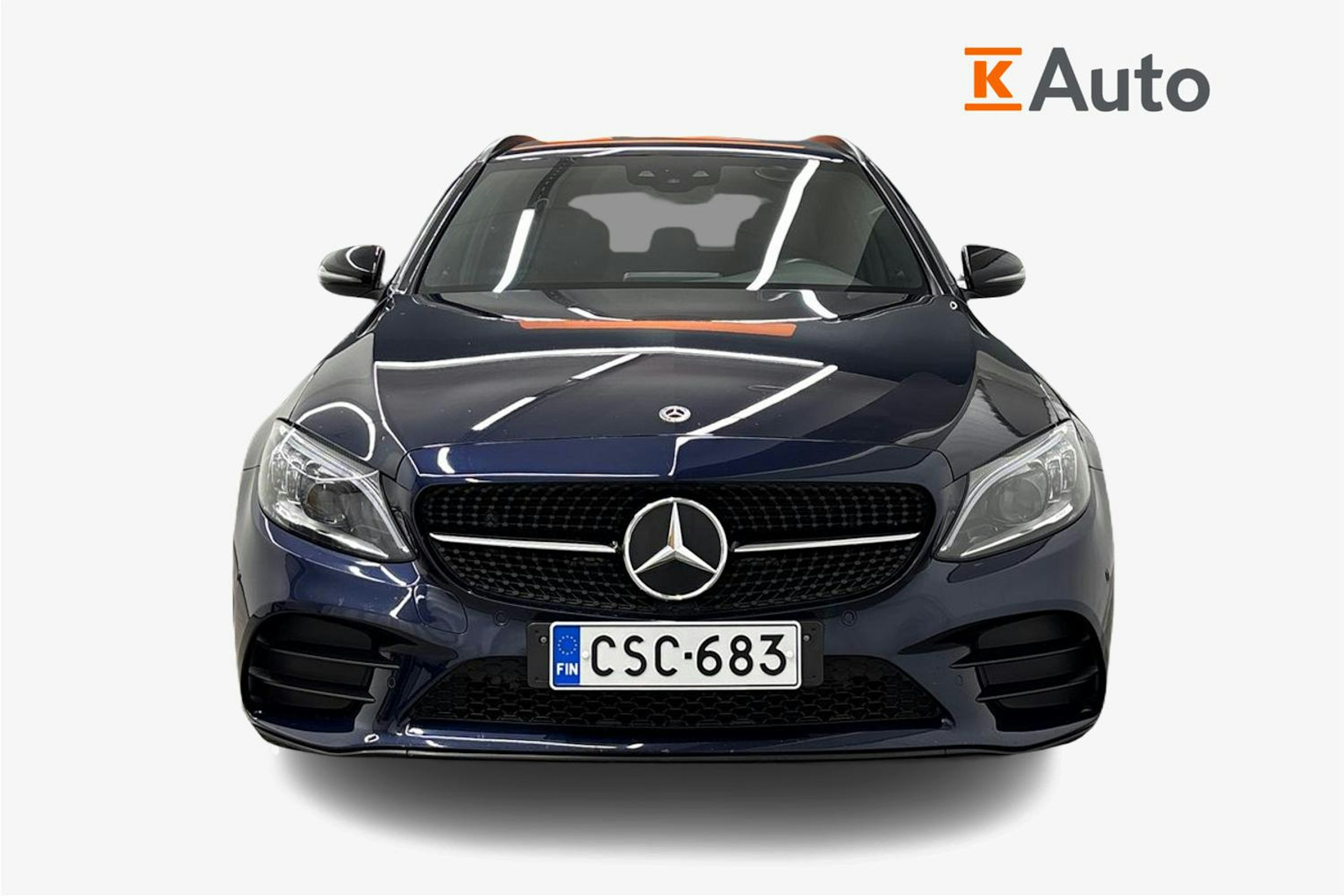 sininen Mercedes-Benz C 2021 kuva 5.