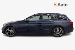 sininen Mercedes-Benz C 2021 kuva 6.