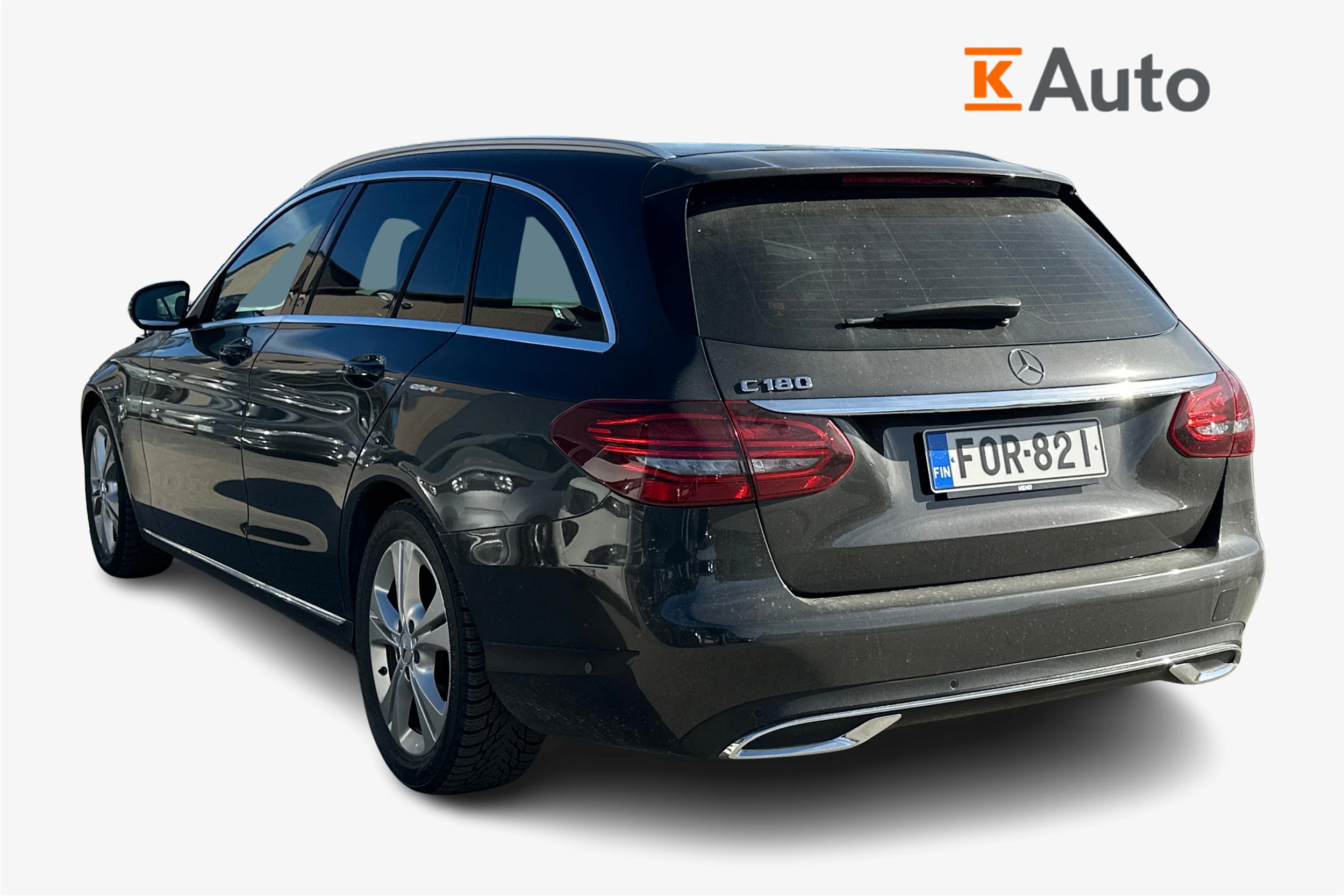 met. harmaa Mercedes-Benz C 2021 kuva 2.