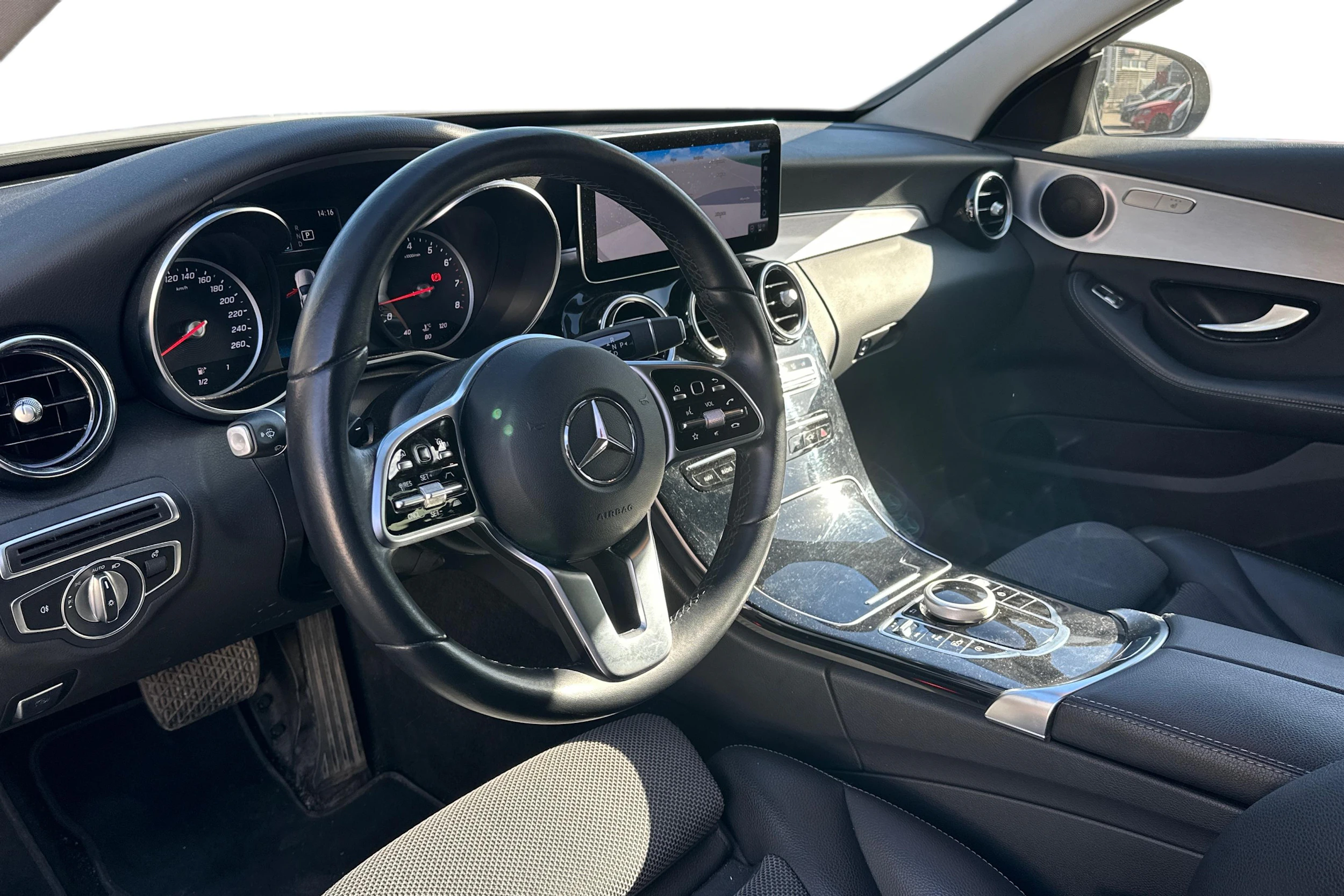 met. harmaa Mercedes-Benz C 2021 kuva 3.