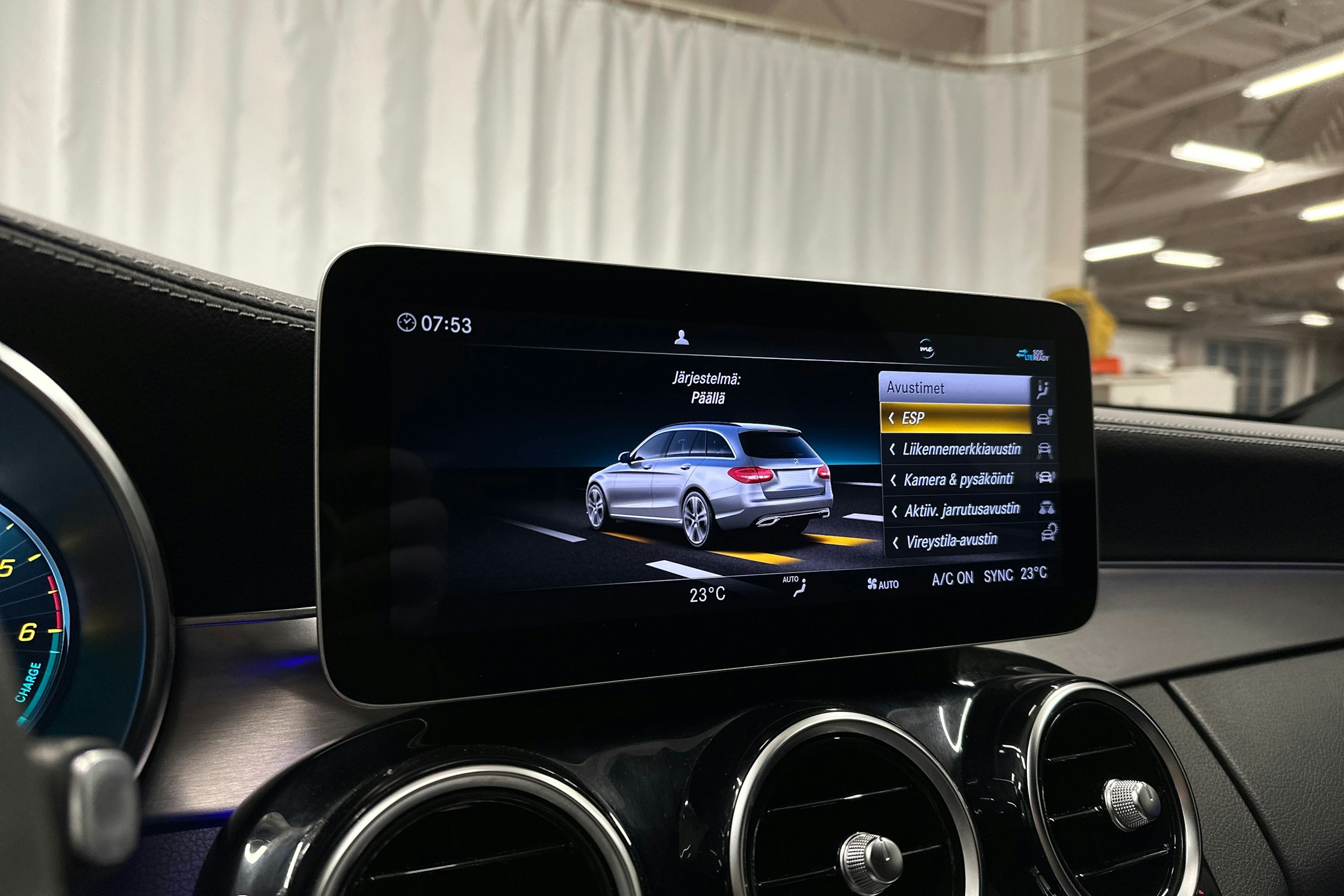 harmaa Mercedes-Benz C 2021 kuva 21.