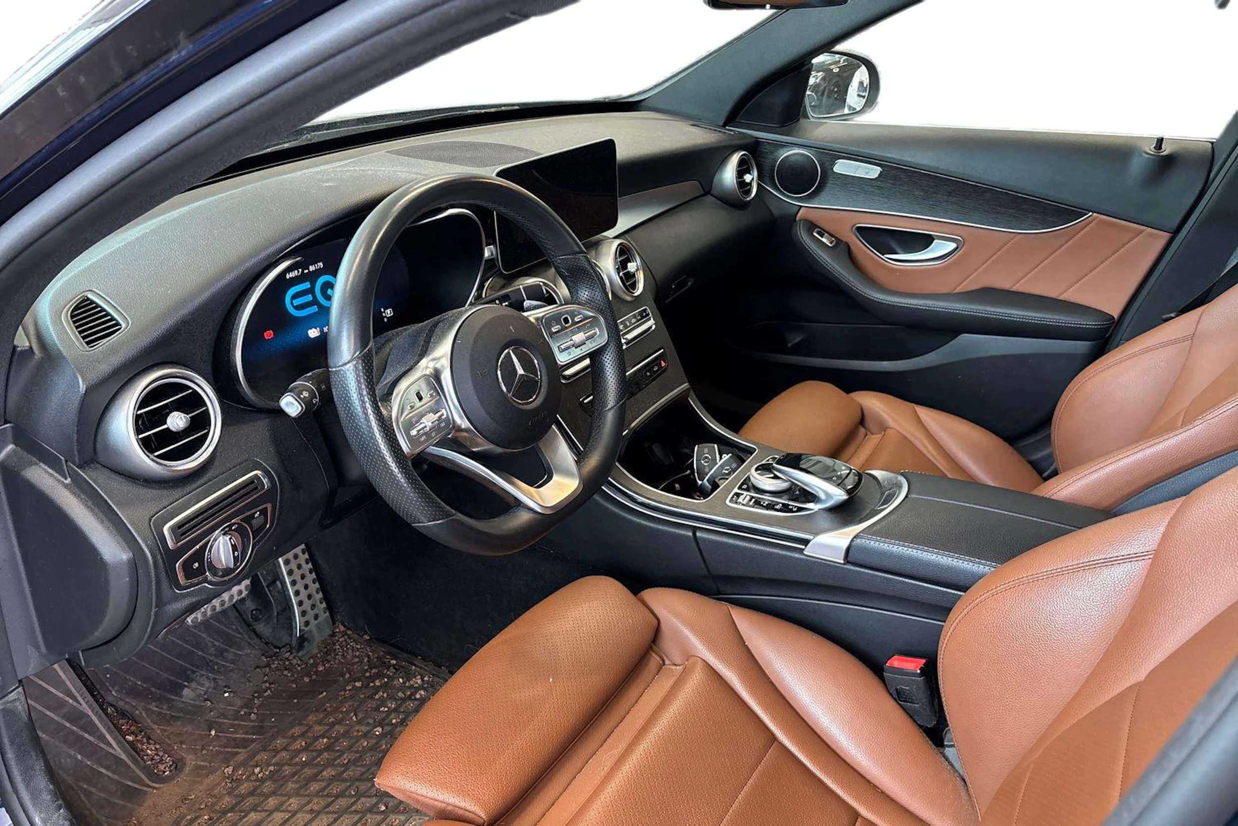 sininen Mercedes-Benz C 2021 kuva 3.