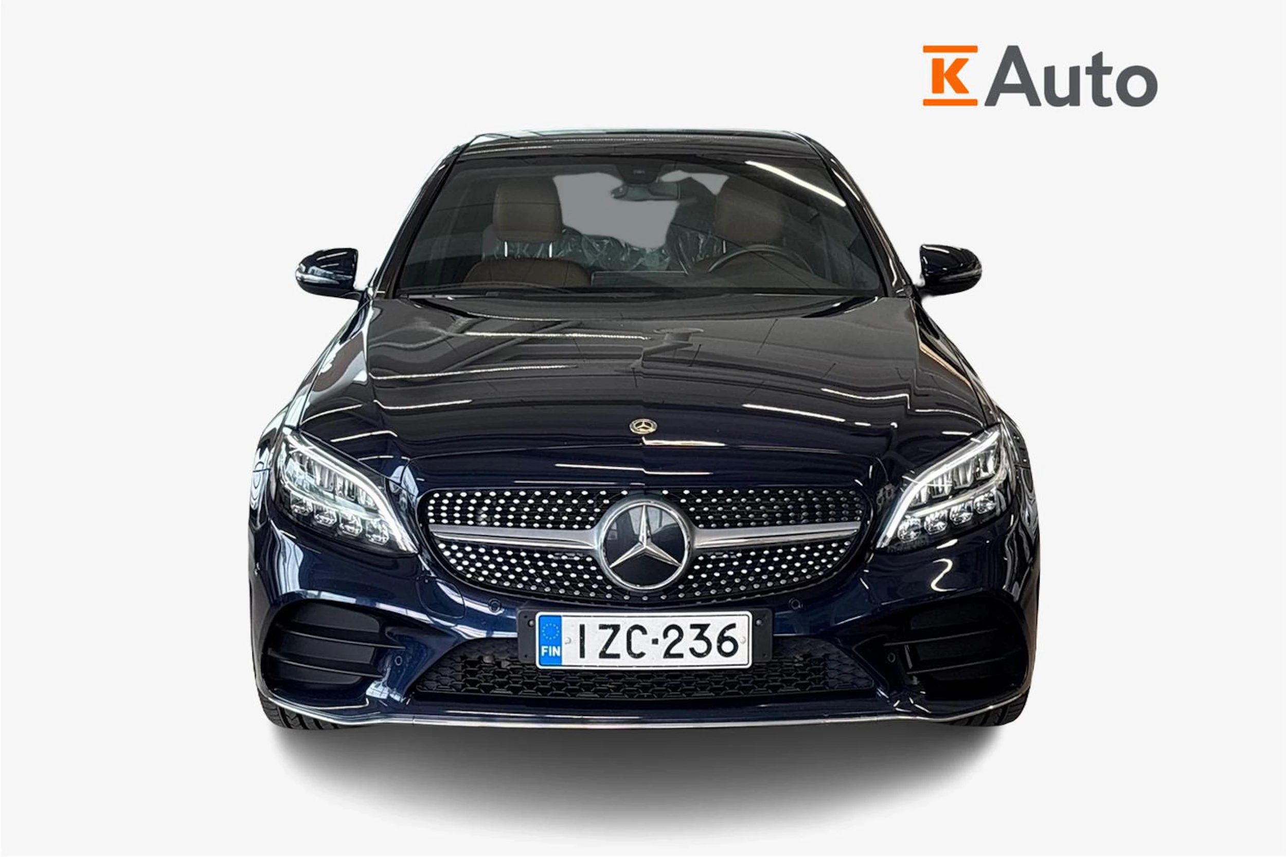 sininen Mercedes-Benz C 2021 kuva 5.