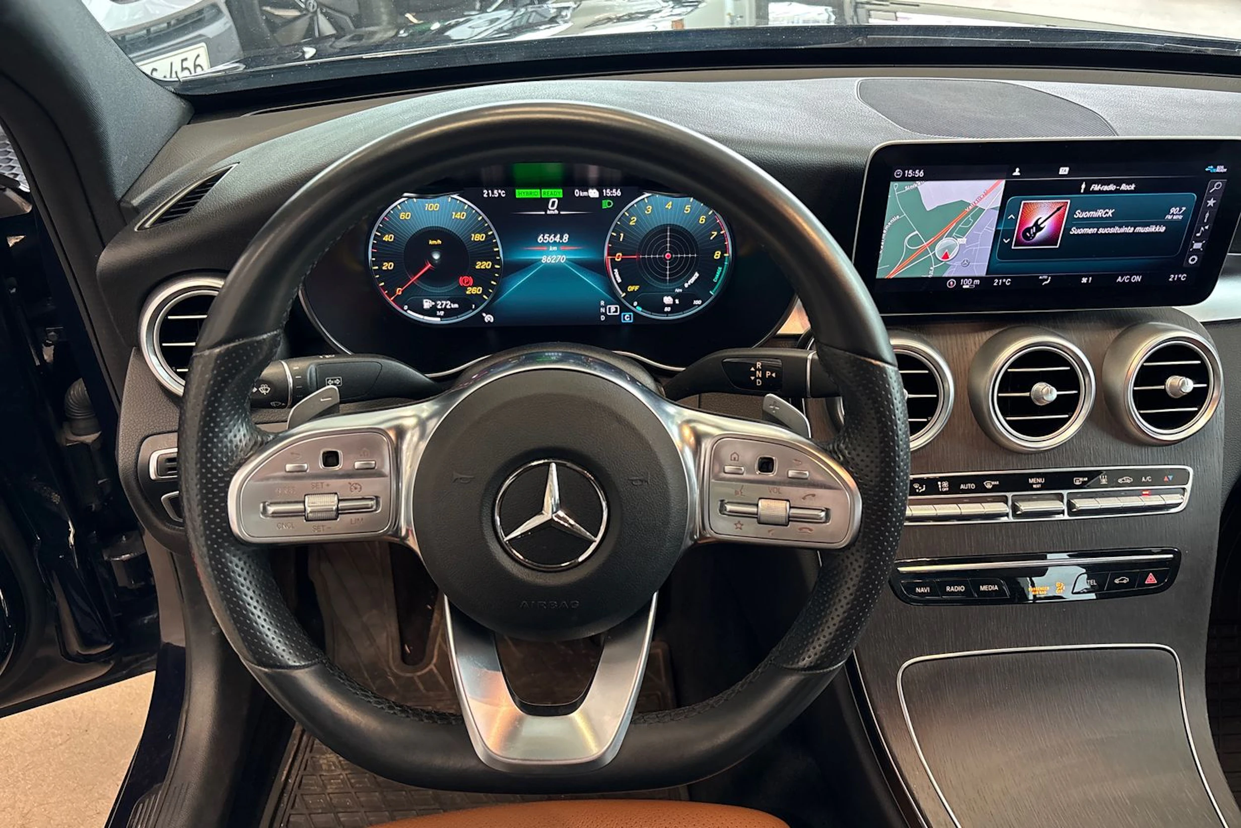 sininen Mercedes-Benz C 2021 kuva 43.