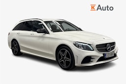 valkoinen Mercedes-Benz C 2021 kuva 1.
