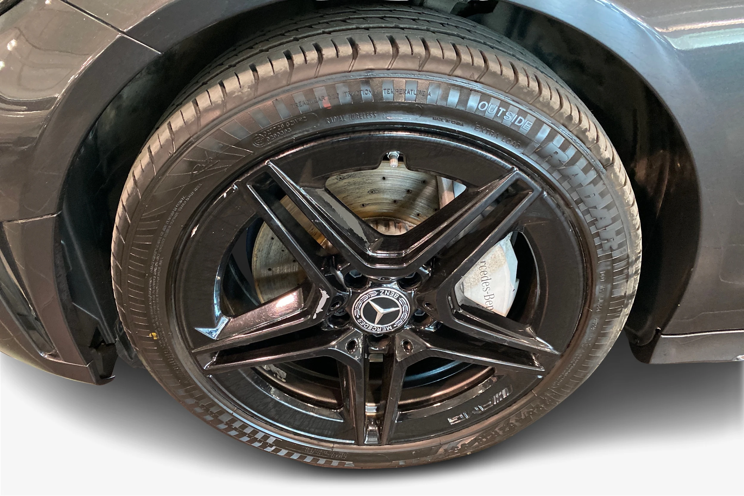 harmaa Mercedes-Benz C 2021 kuva 12.