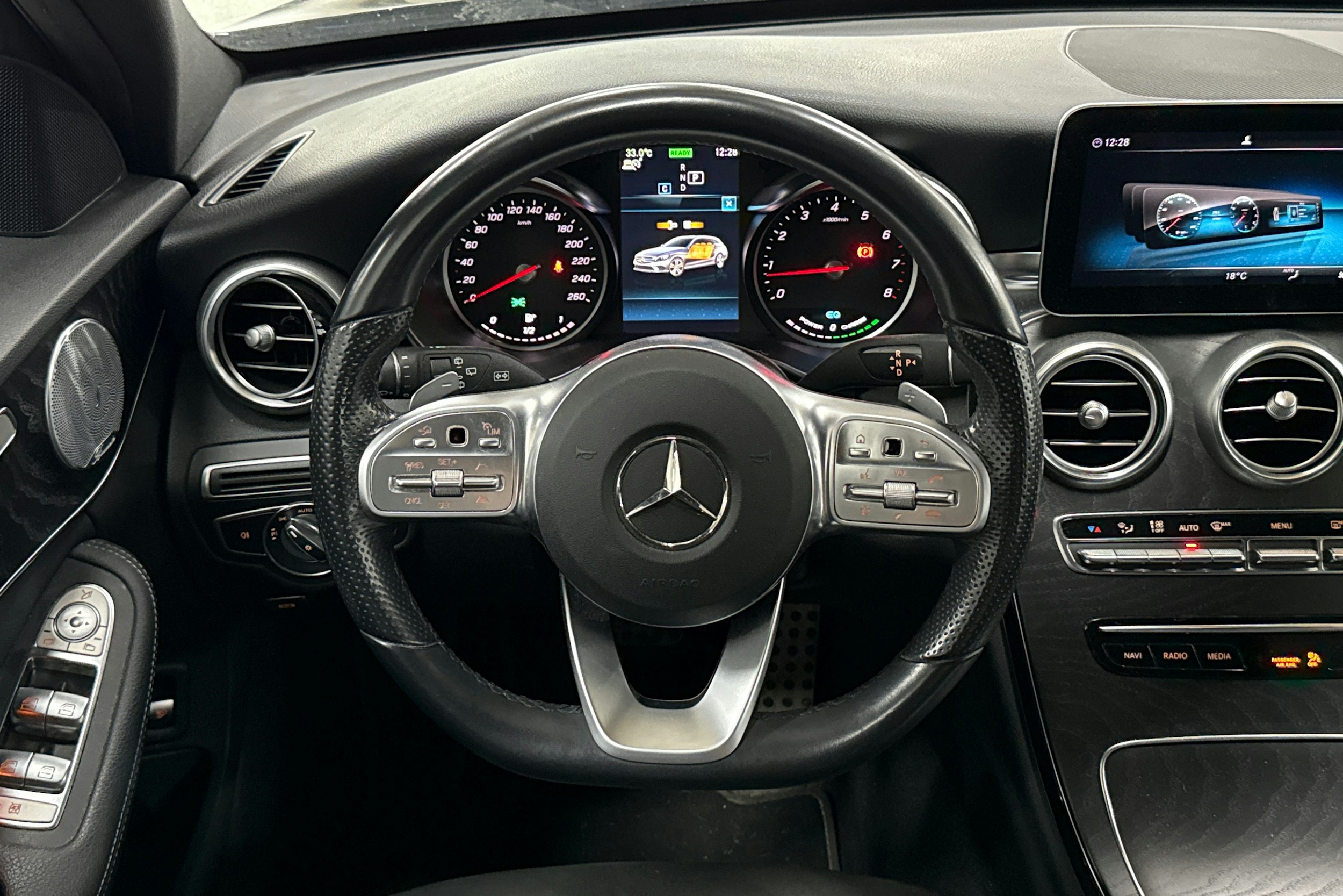 harmaa Mercedes-Benz C 2021 kuva 9.