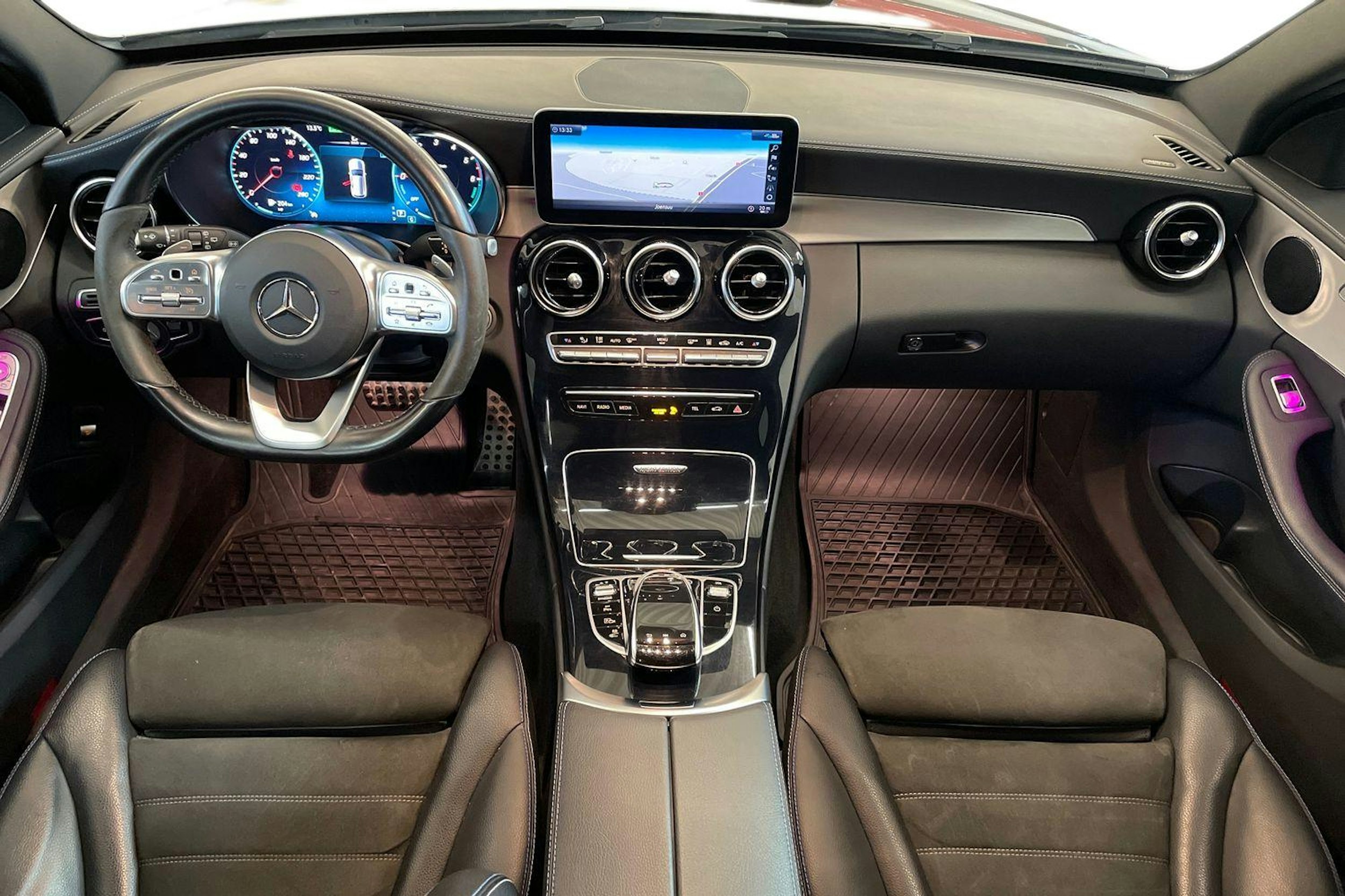 harmaa Mercedes-Benz C 2021 kuva 9.