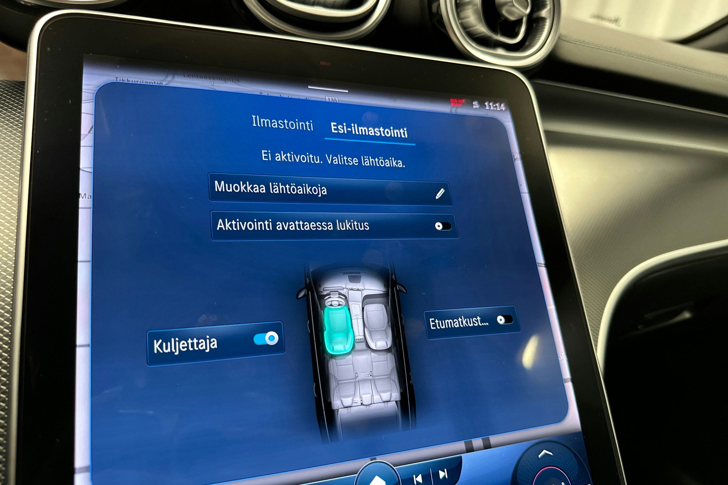 musta Mercedes-Benz C 2022 kuva 24.