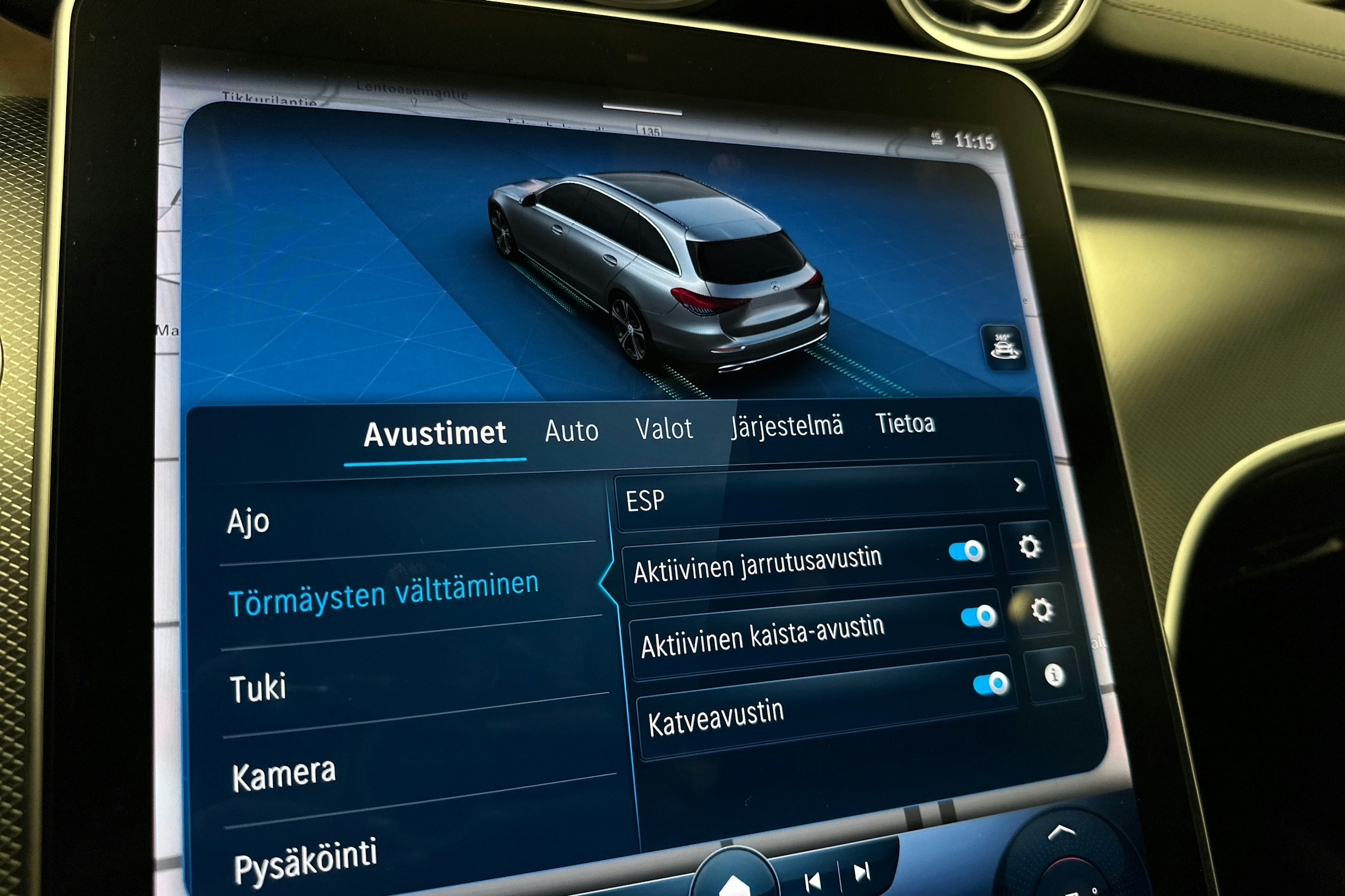 musta Mercedes-Benz C 2022 kuva 25.