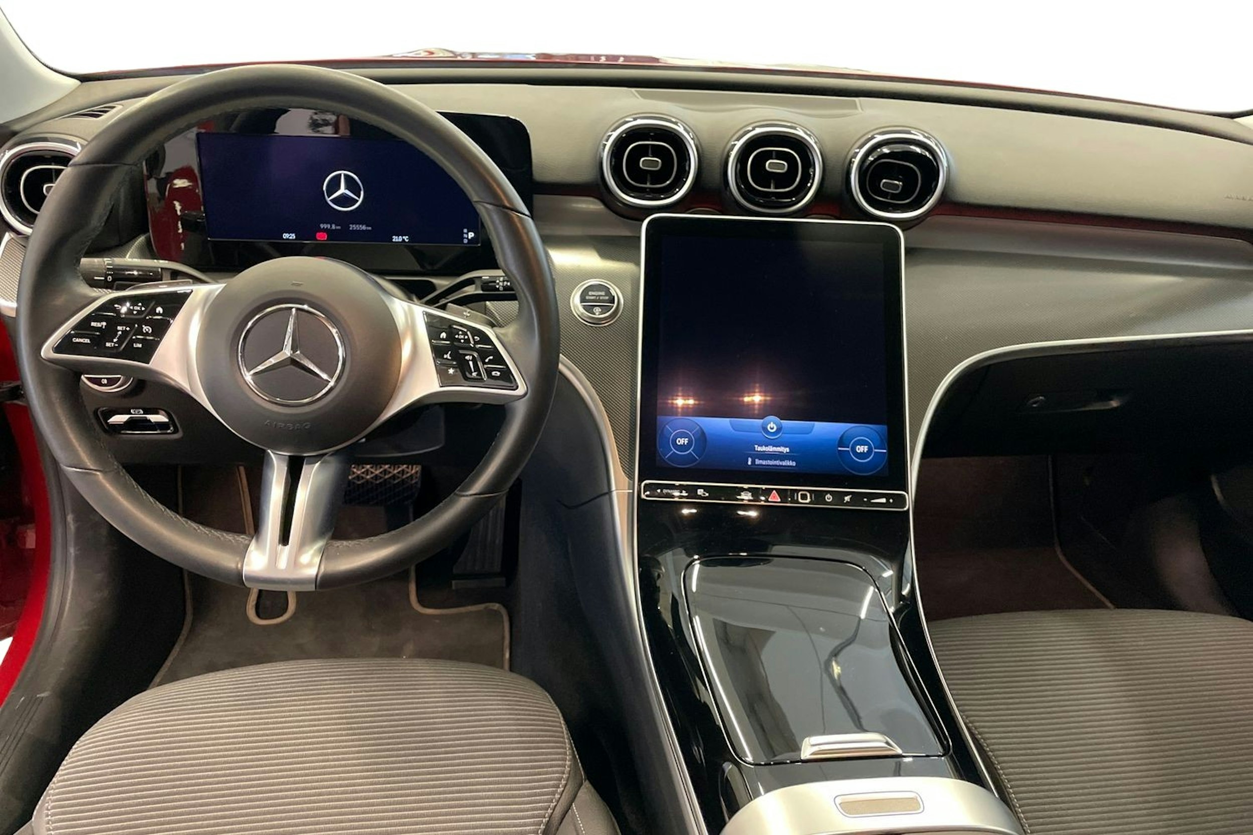 met. punainen Mercedes-Benz C 2022 kuva 9.