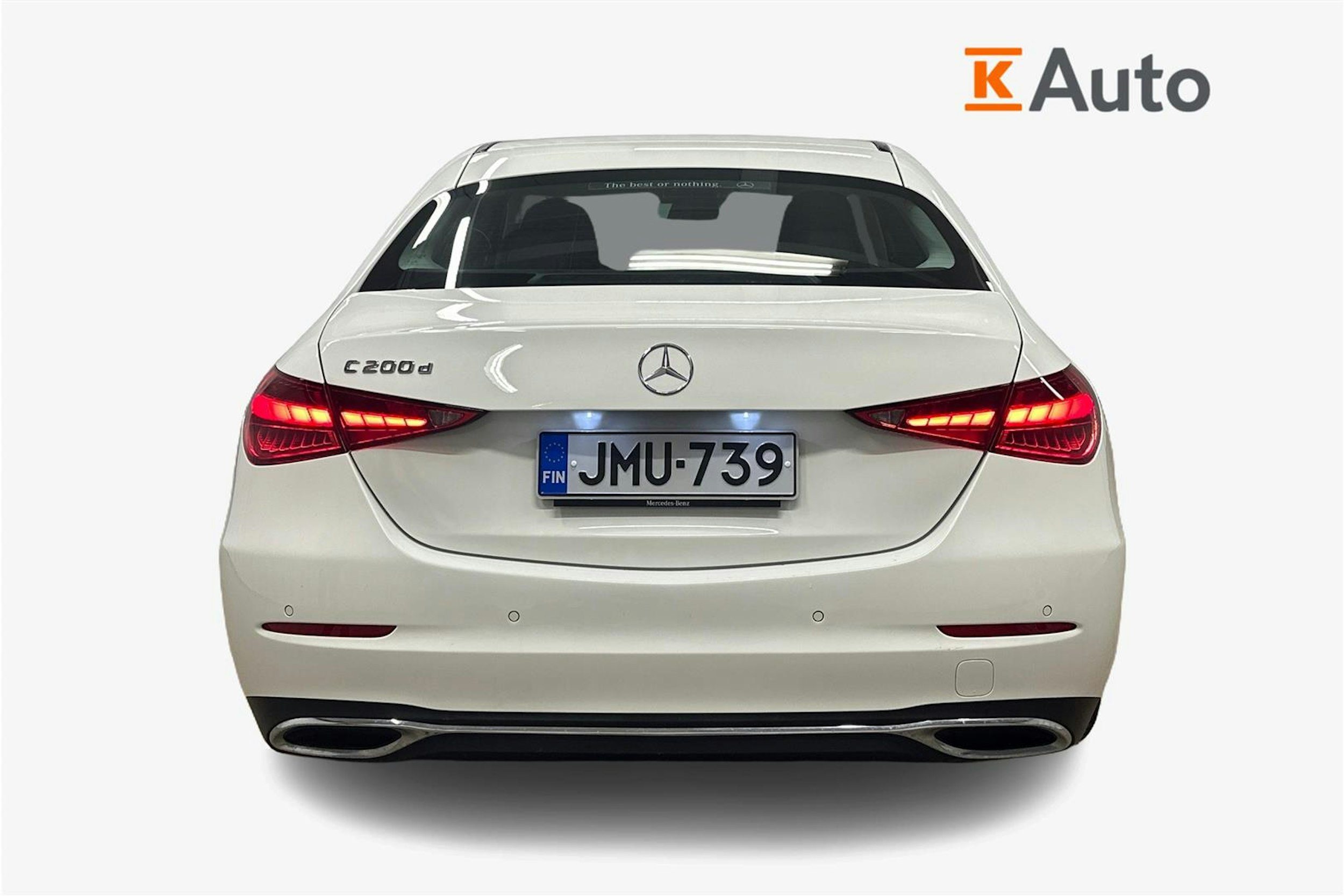 valkoinen Mercedes-Benz C 2022 kuva 3.