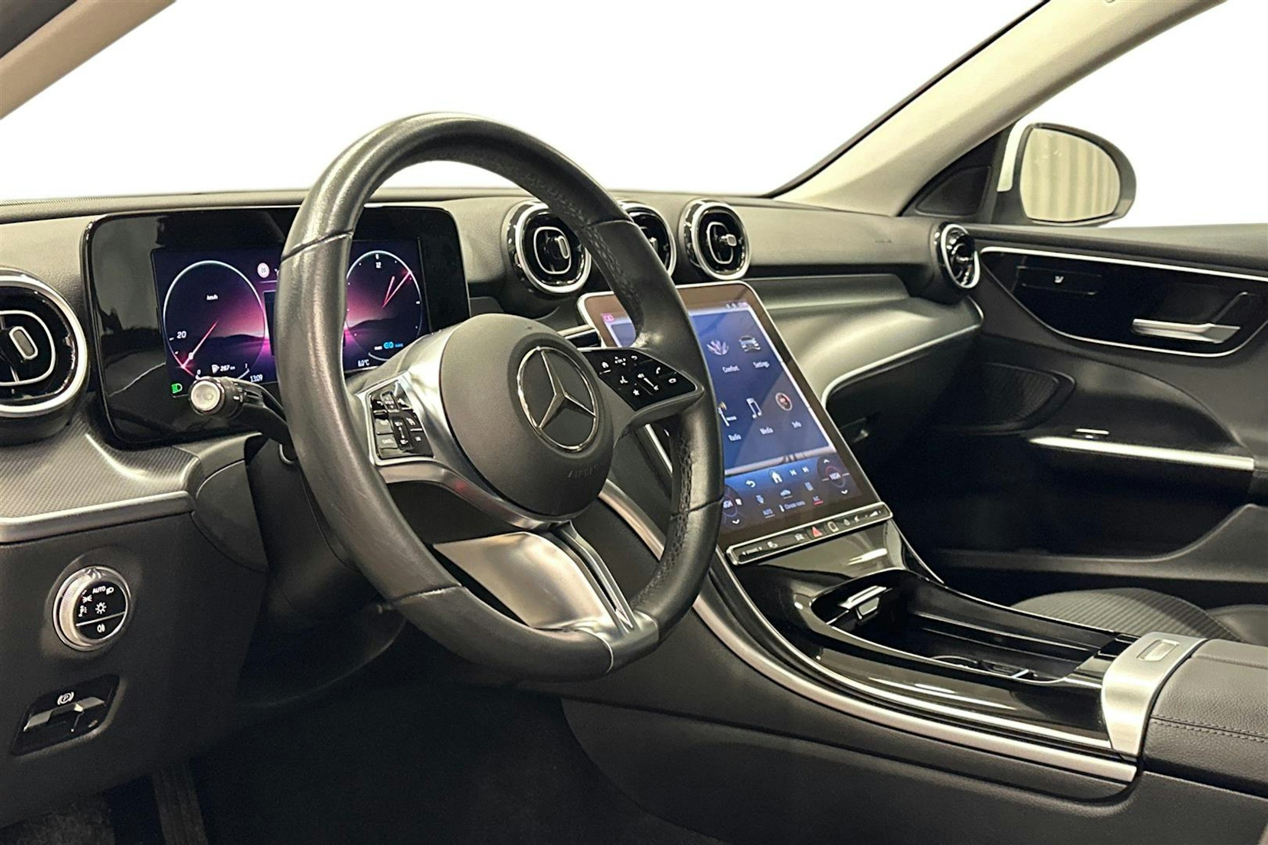 valkoinen Mercedes-Benz C 2022 kuva 6.