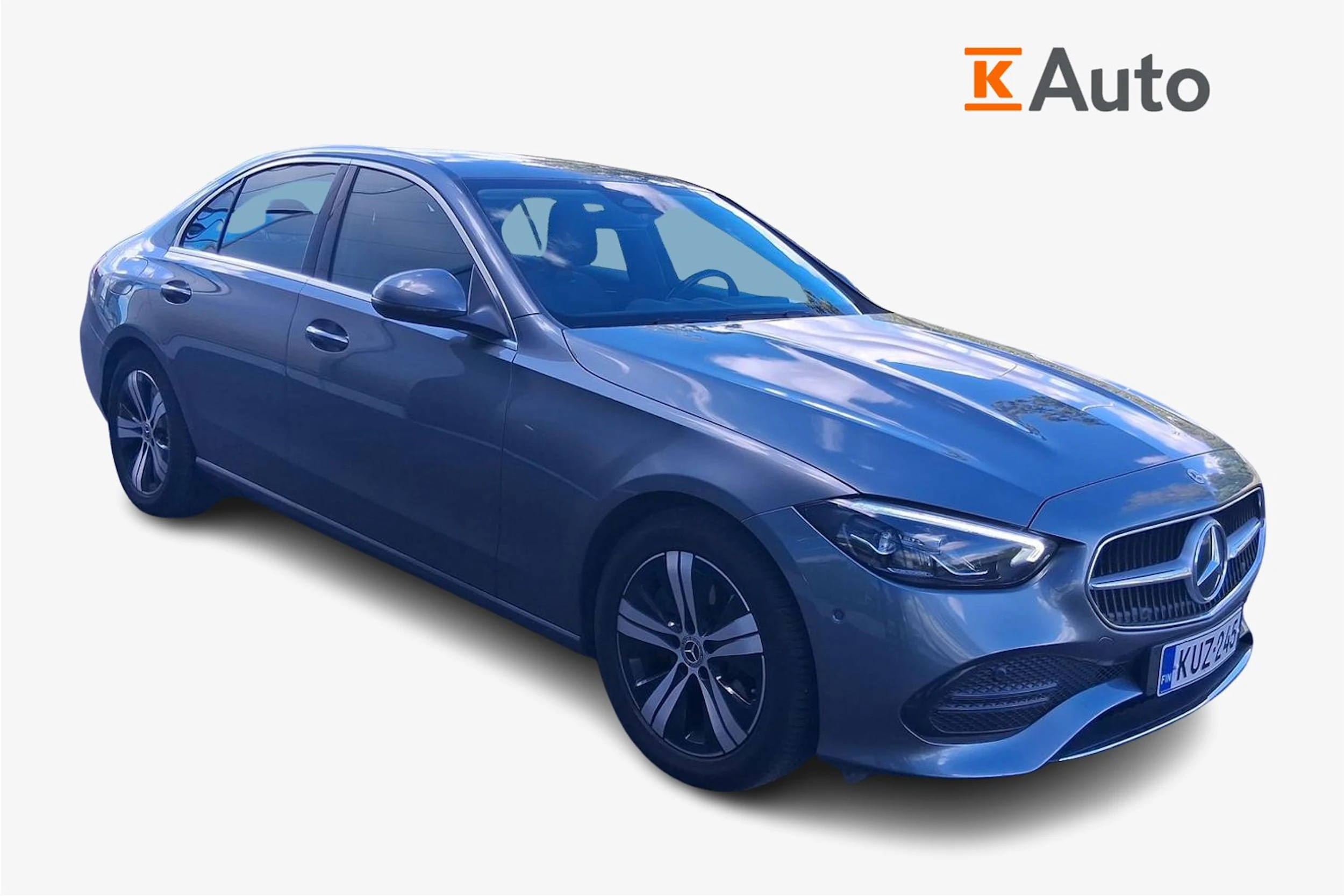 met. harmaa Mercedes-Benz C 2022 kuva 1.