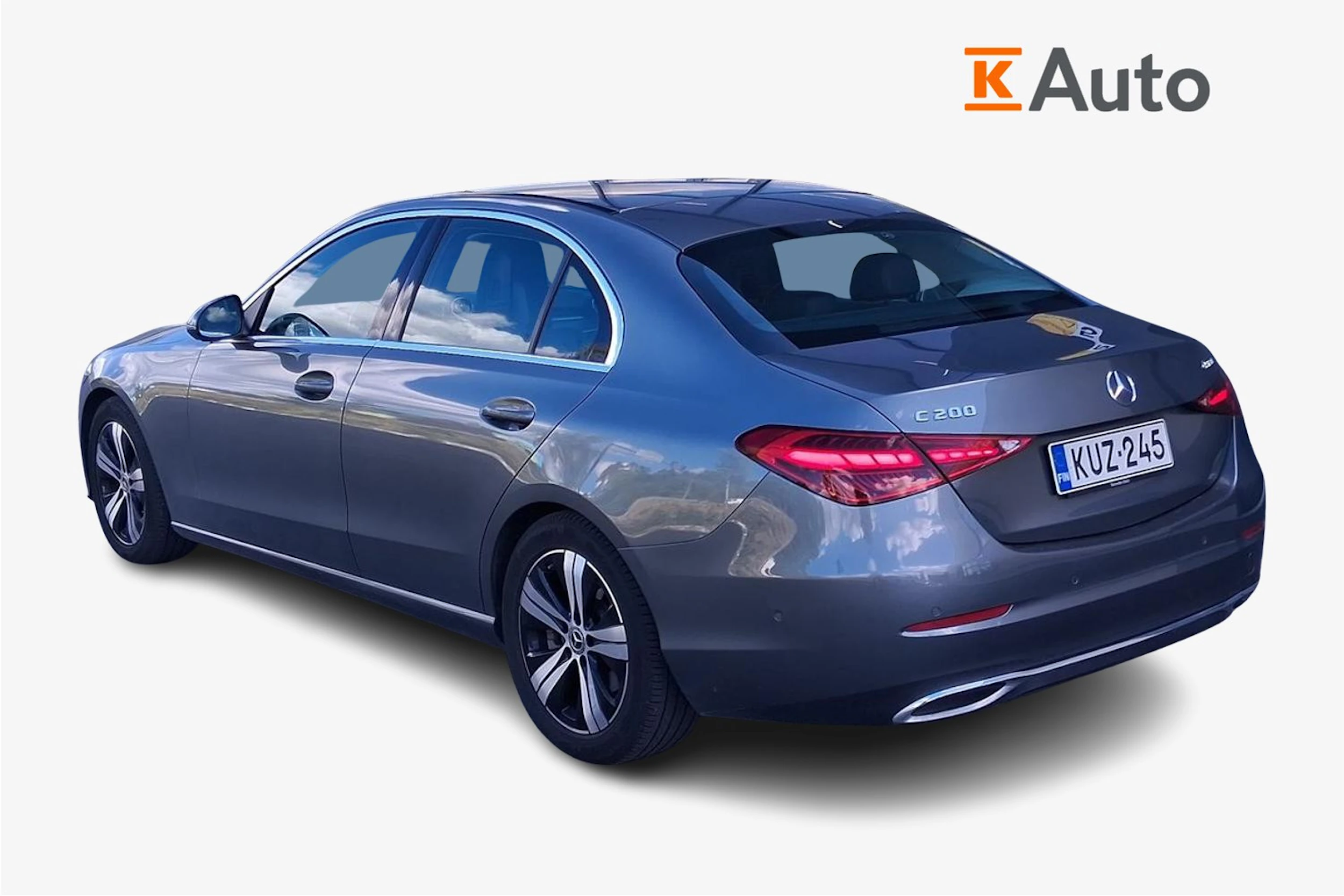 met. harmaa Mercedes-Benz C 2022 kuva 2.