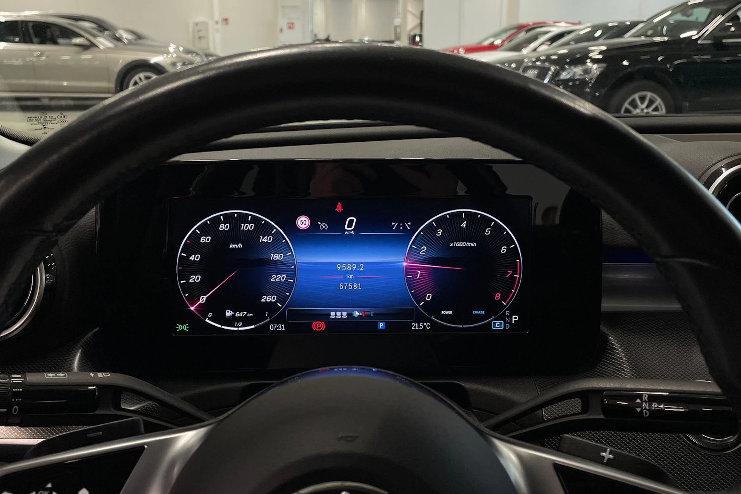 met. harmaa Mercedes-Benz C 2022 kuva 15.