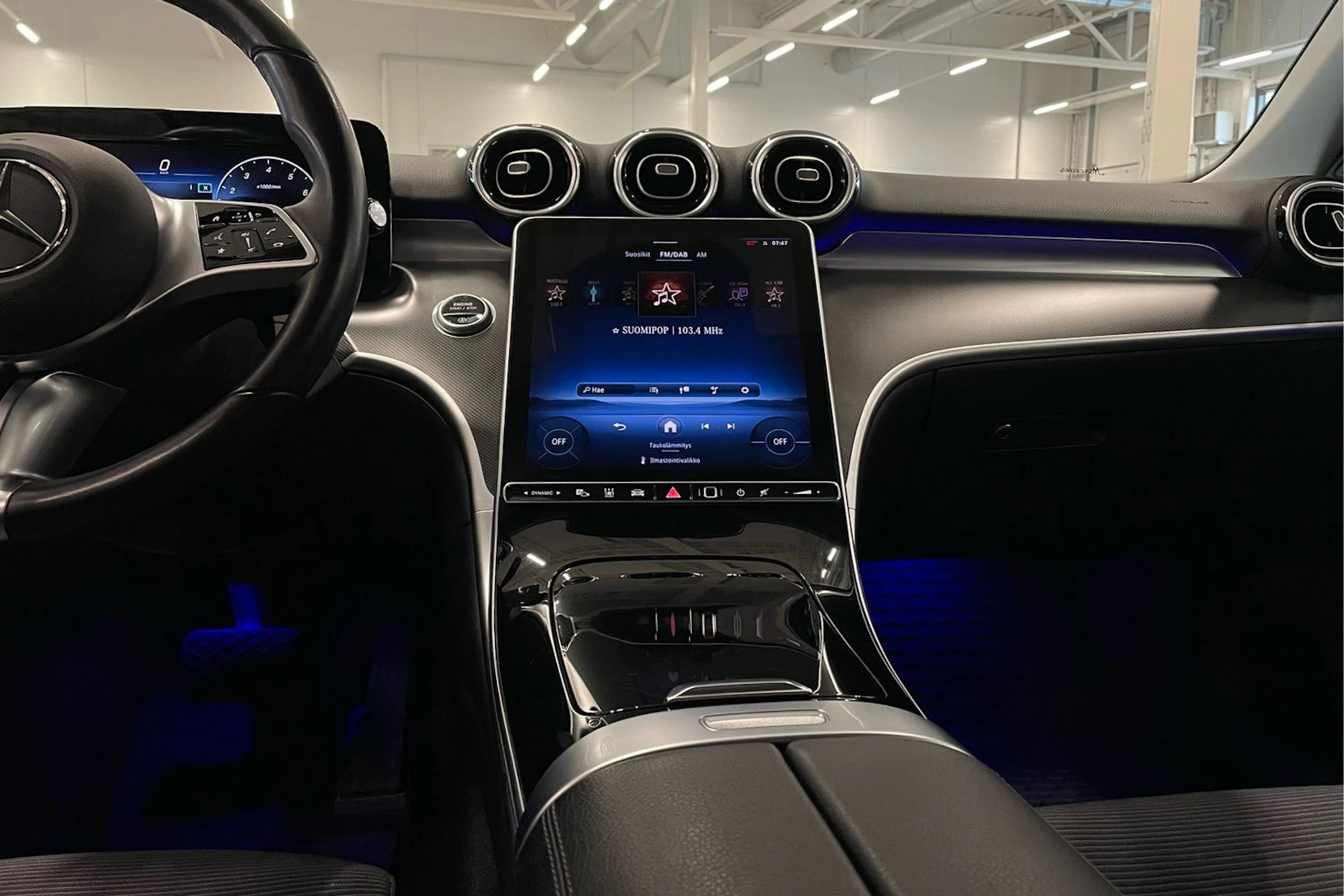 met. harmaa Mercedes-Benz C 2022 kuva 19.