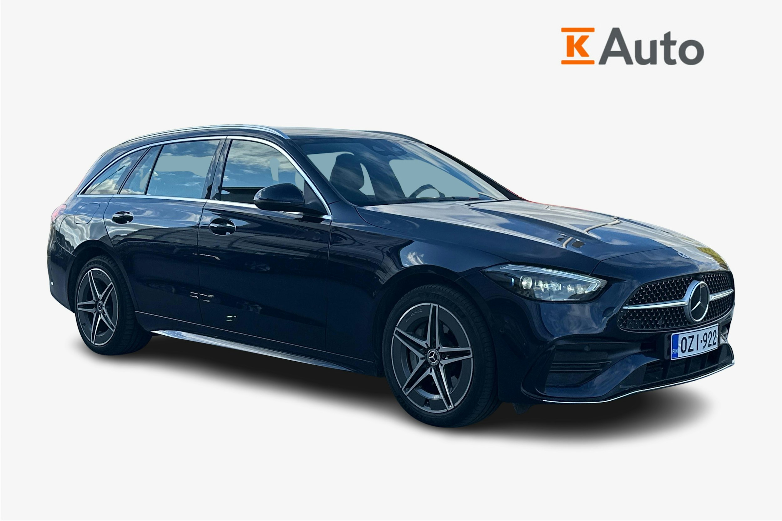 sininen Mercedes-Benz C 2022 kuva 1.