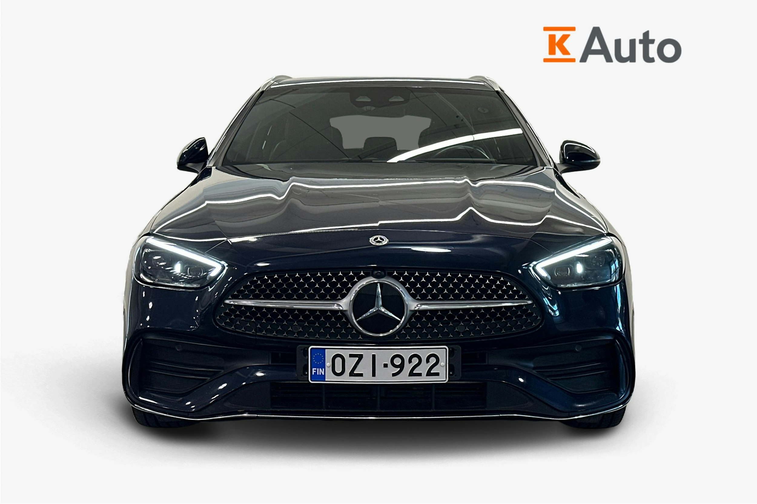 sininen Mercedes-Benz C 2022 kuva 5.