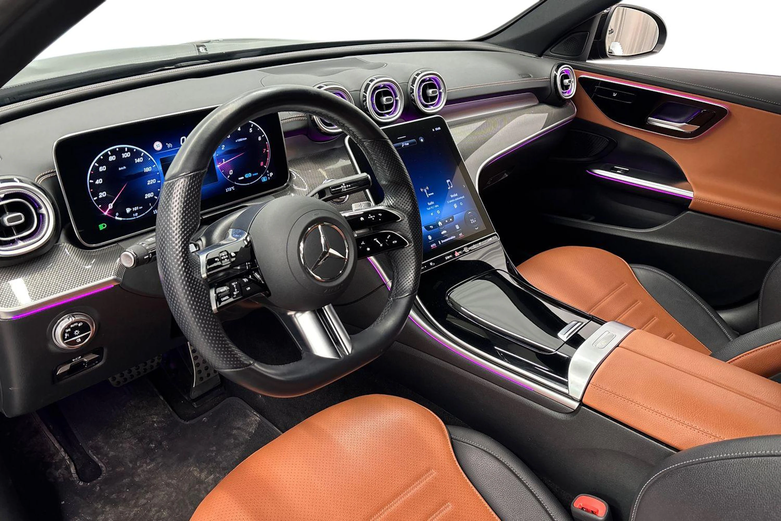musta Mercedes-Benz C 2022 kuva 6.