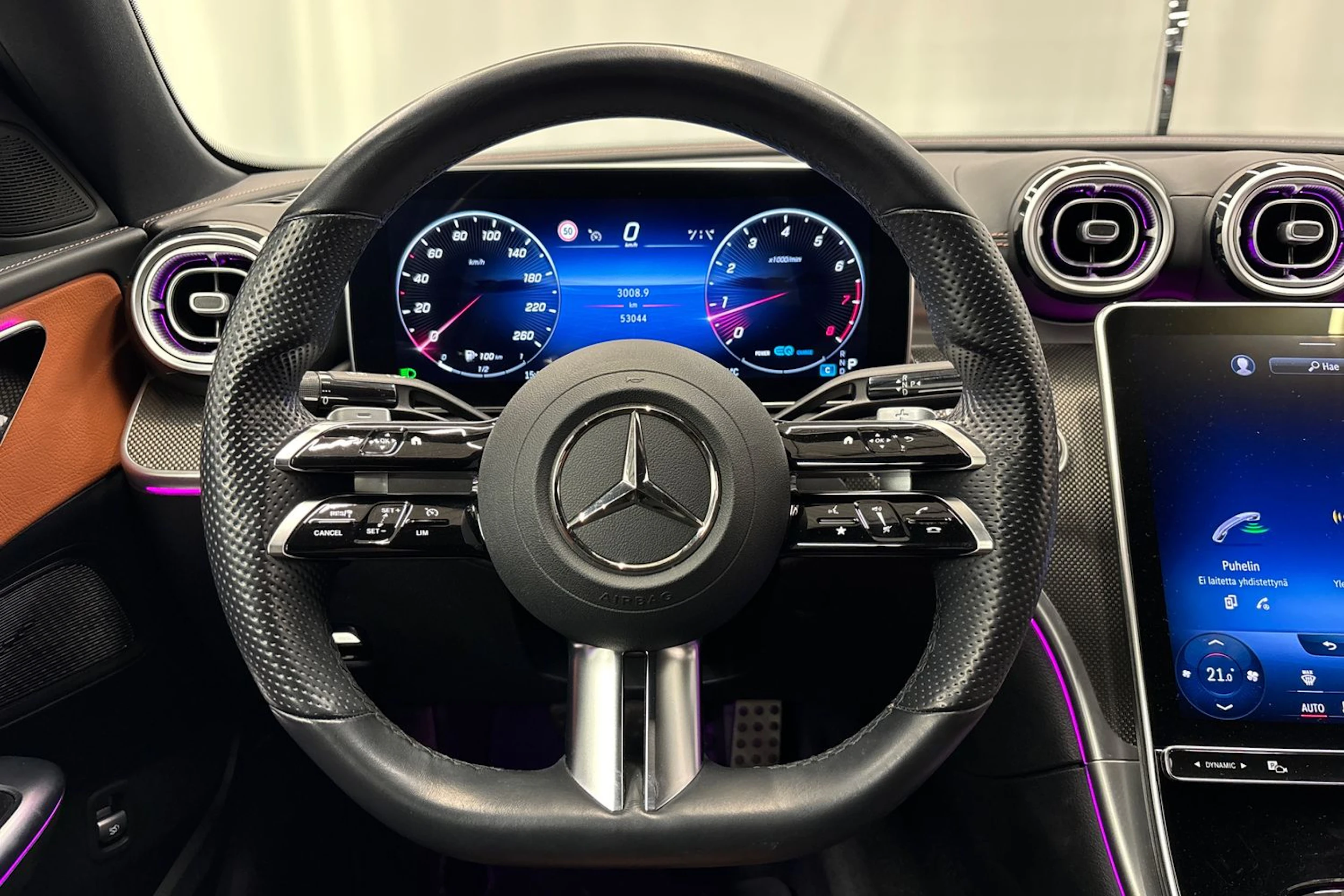 musta Mercedes-Benz C 2022 kuva 17.