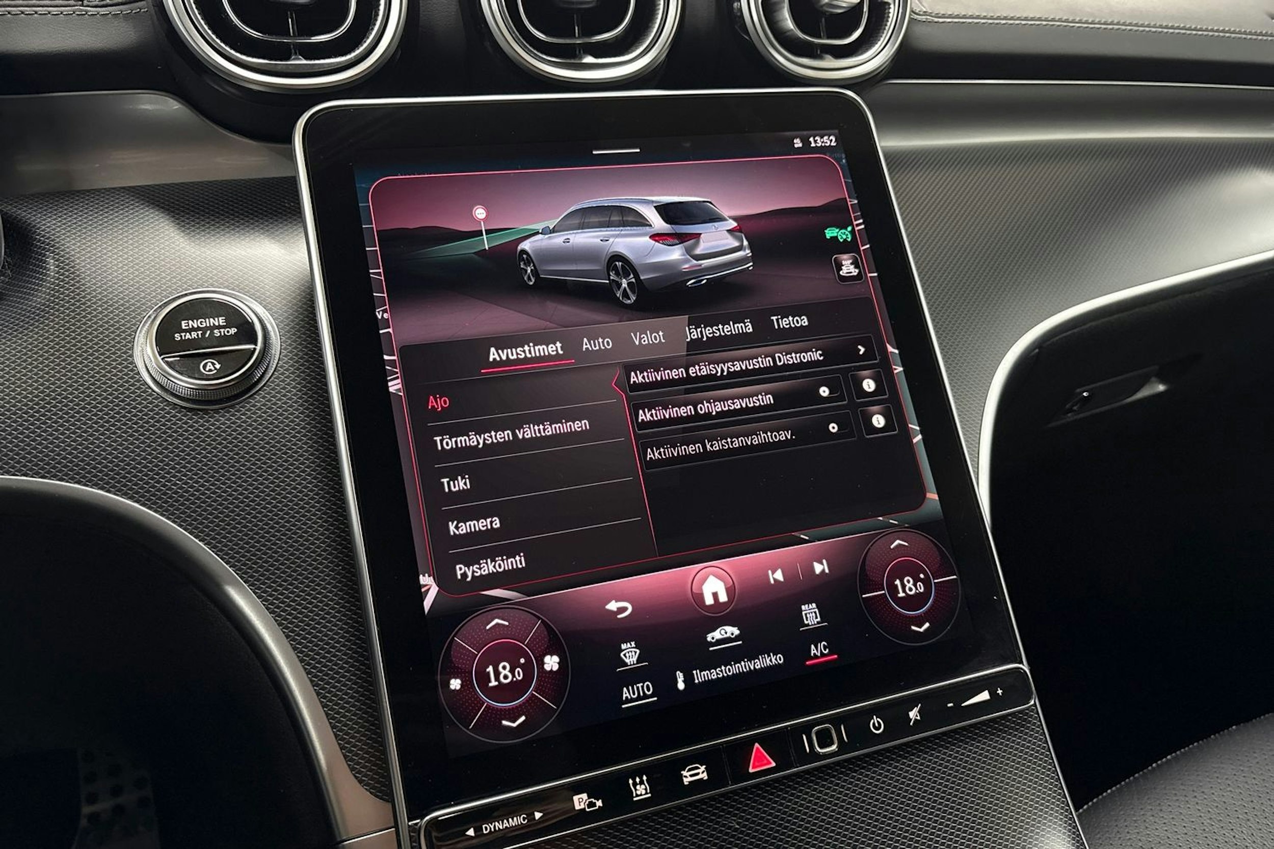 Harmaa Mercedes-Benz C 2022 kuva 18.