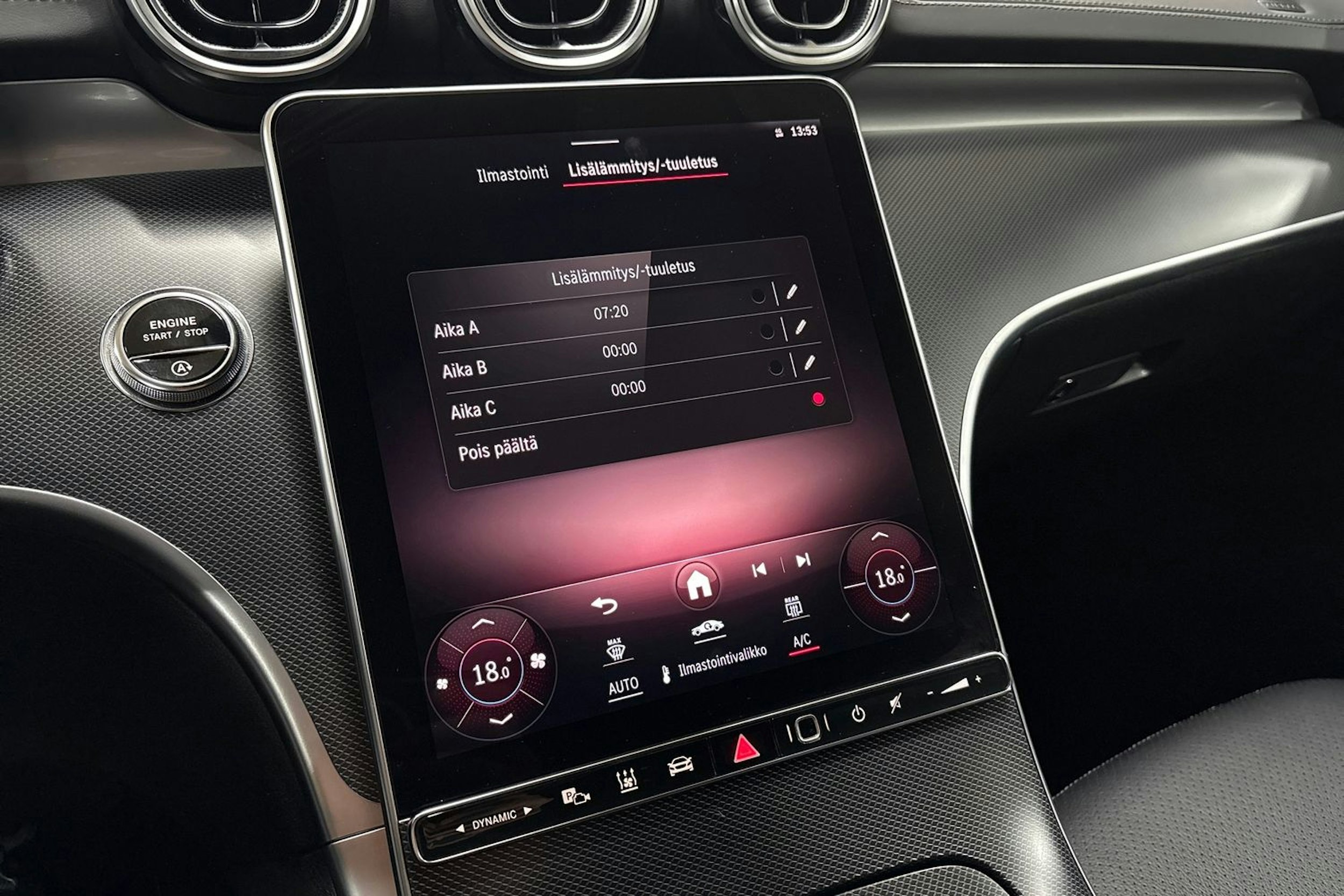 Harmaa Mercedes-Benz C 2022 kuva 21.