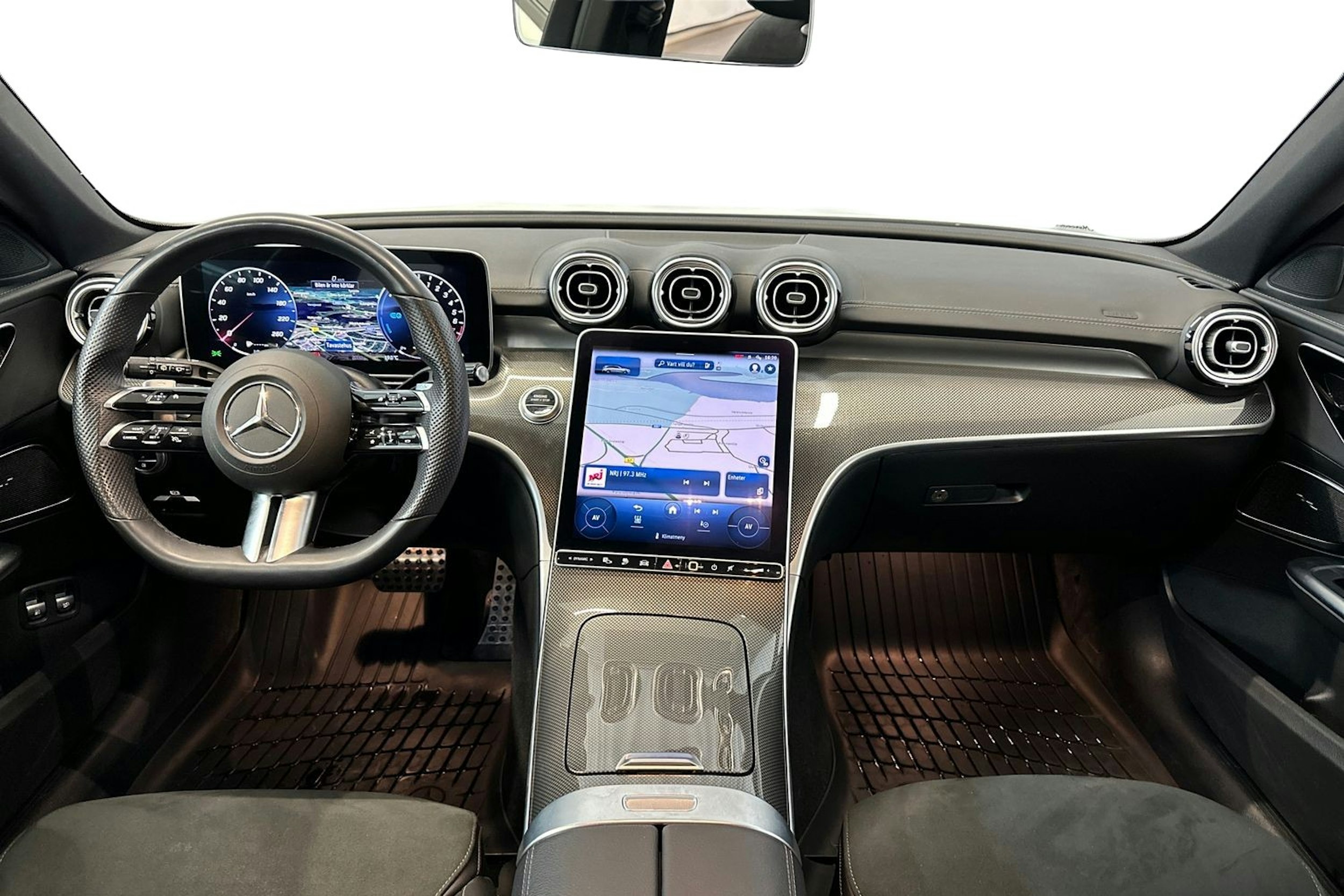 valkoinen Mercedes-Benz C 2022 kuva 9.