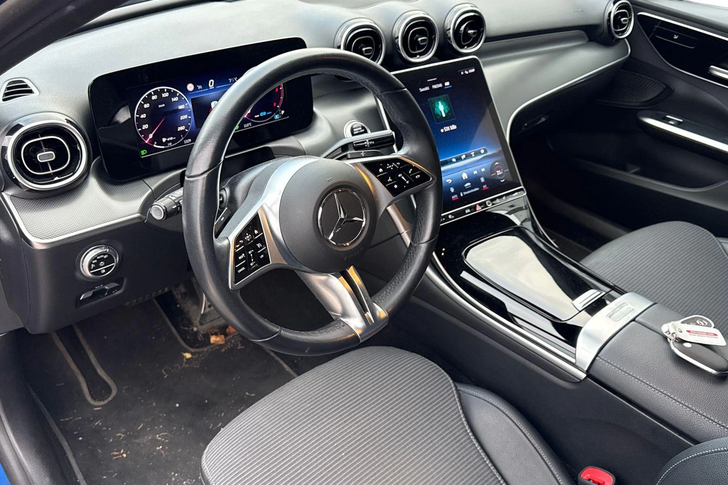 vihreä Mercedes-Benz C 2022 kuva 3.