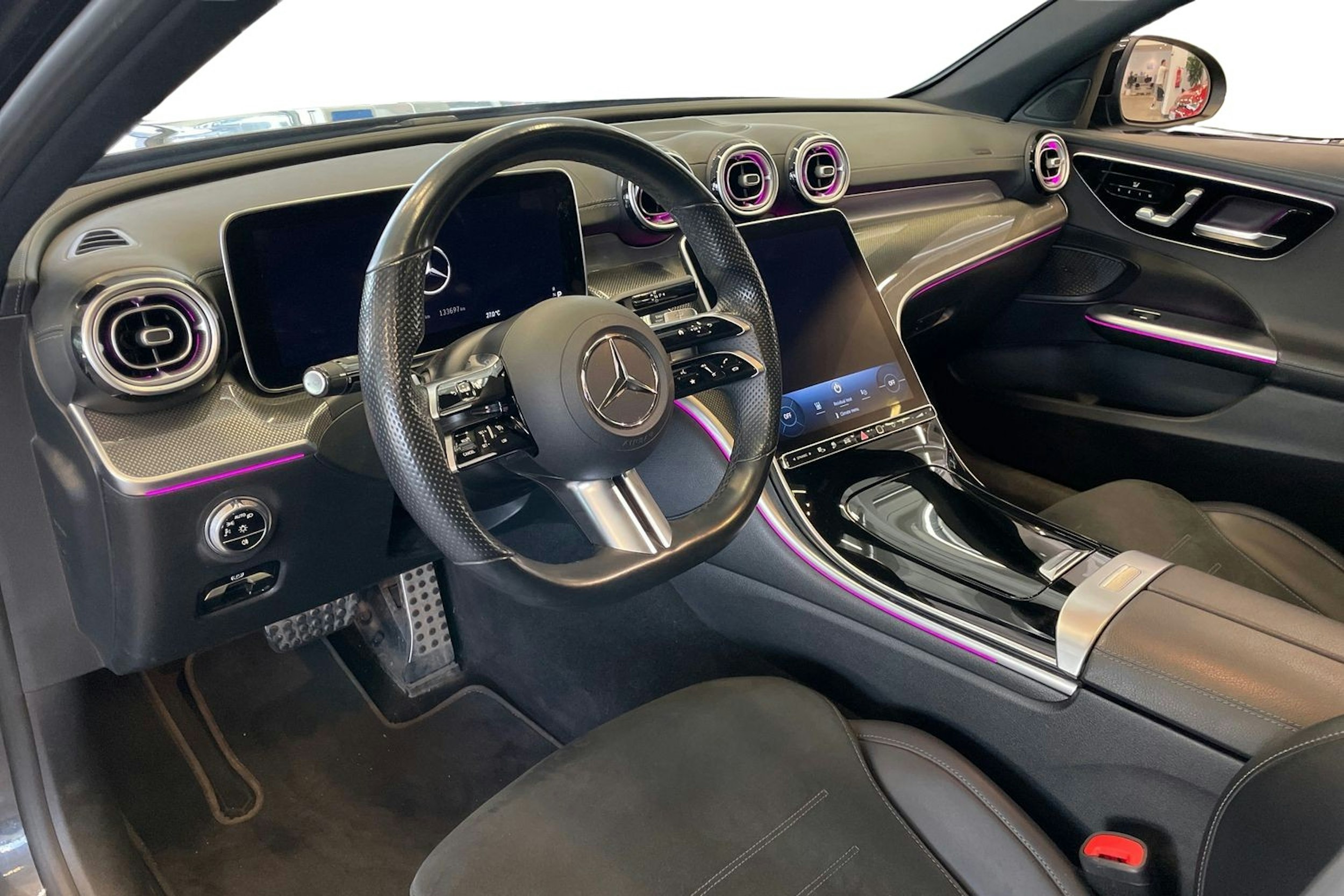 met. harmaa Mercedes-Benz C 2022 kuva 6.