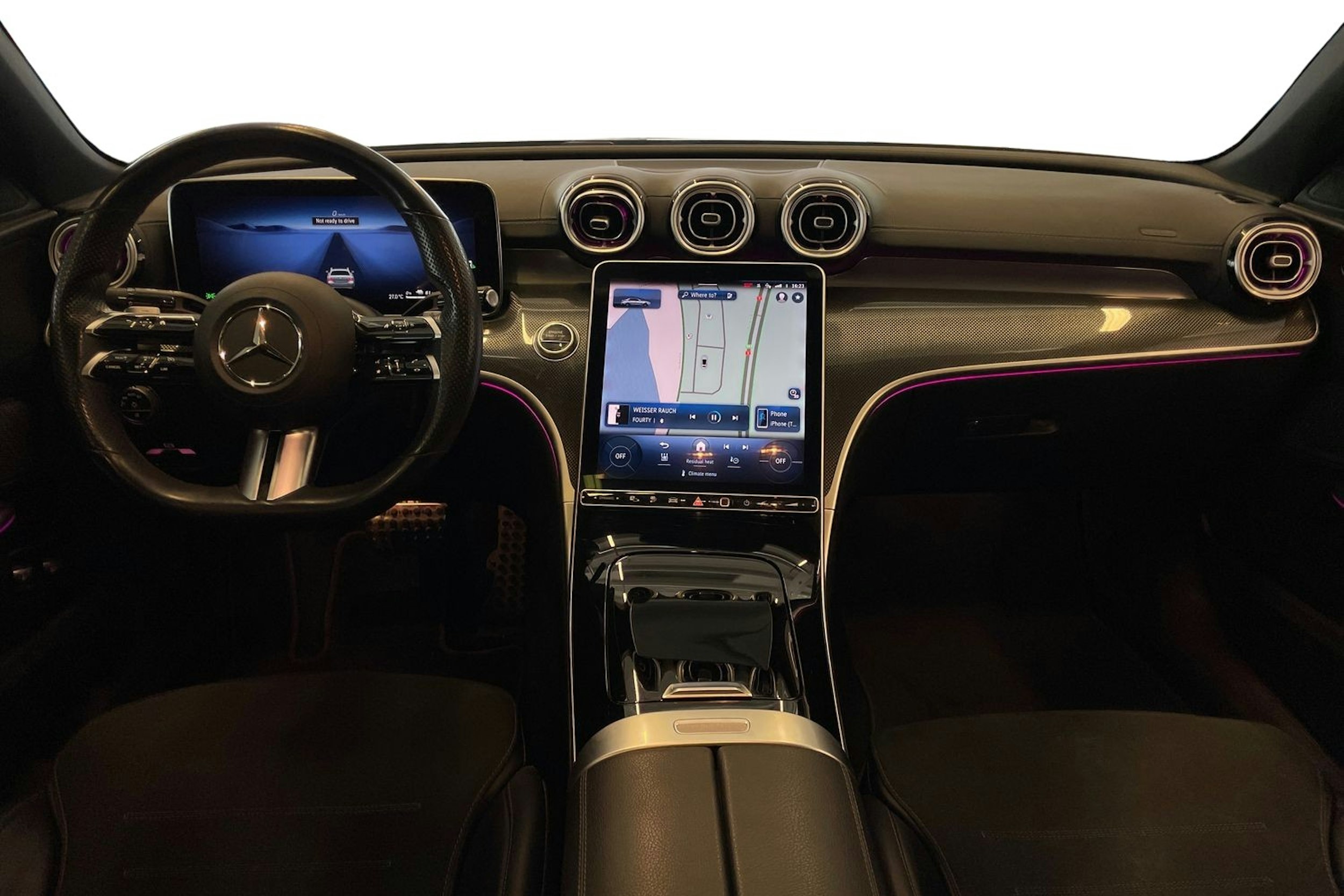 met. harmaa Mercedes-Benz C 2022 kuva 7.