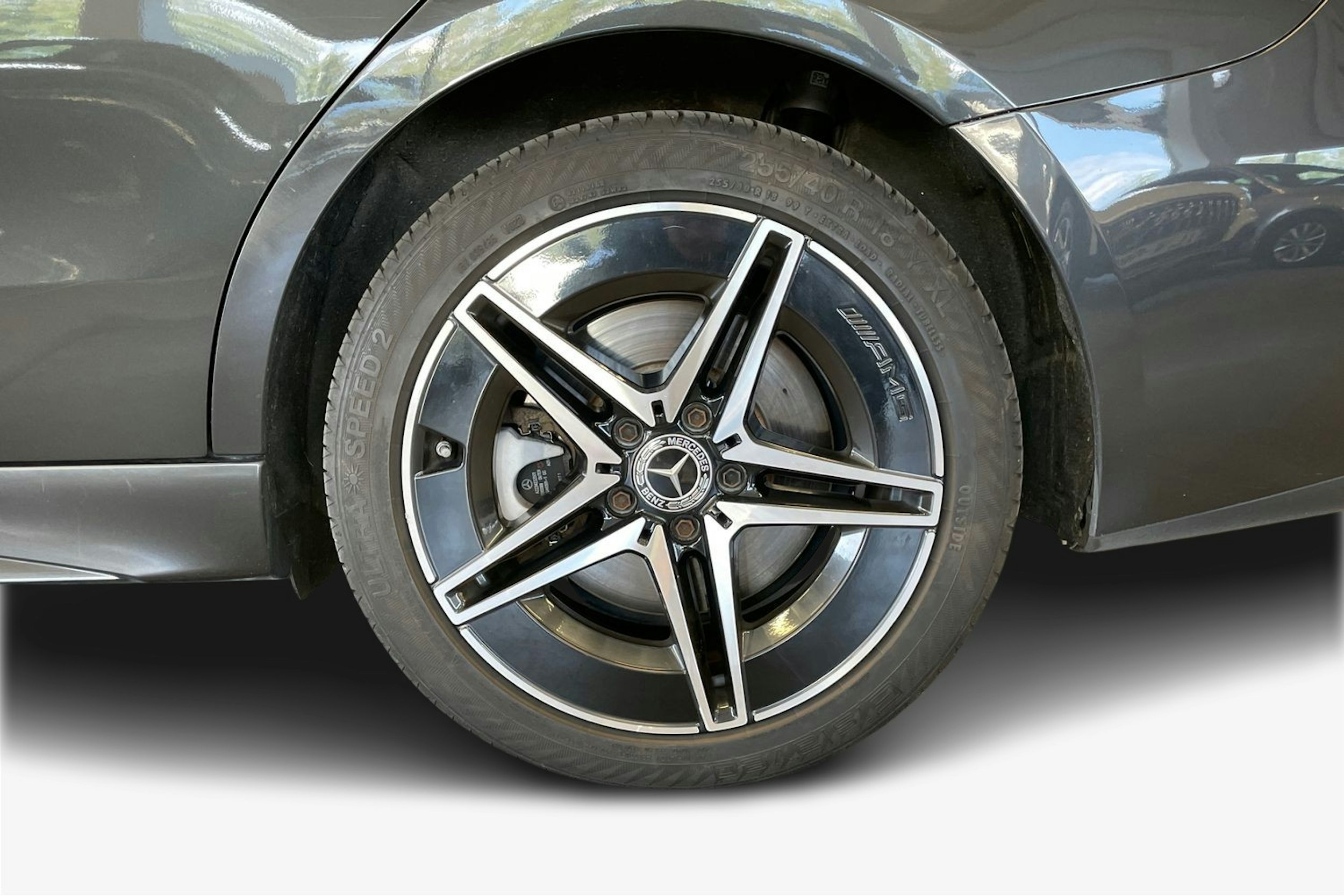 met. harmaa Mercedes-Benz C 2022 kuva 9.