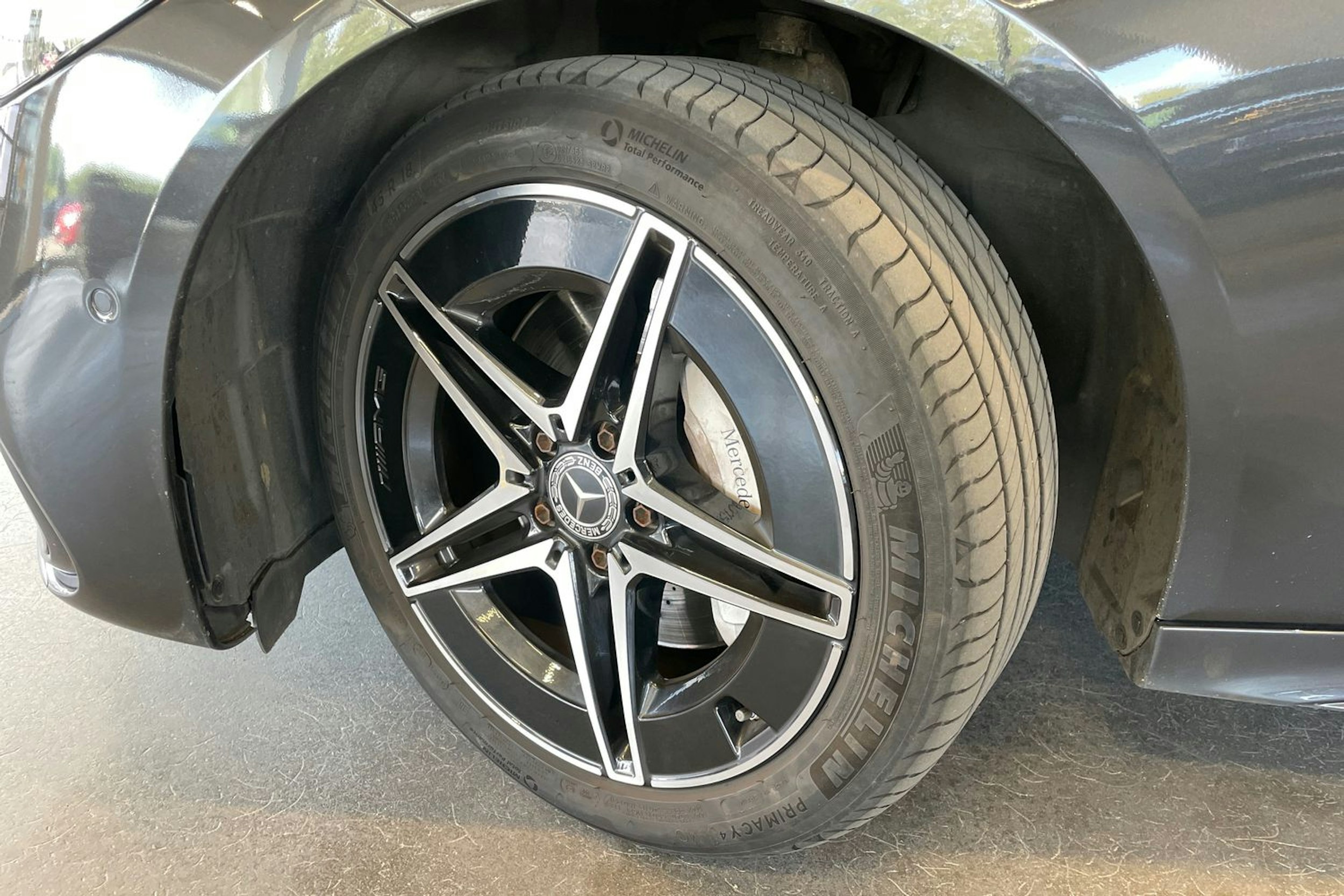 met. harmaa Mercedes-Benz C 2022 kuva 10.