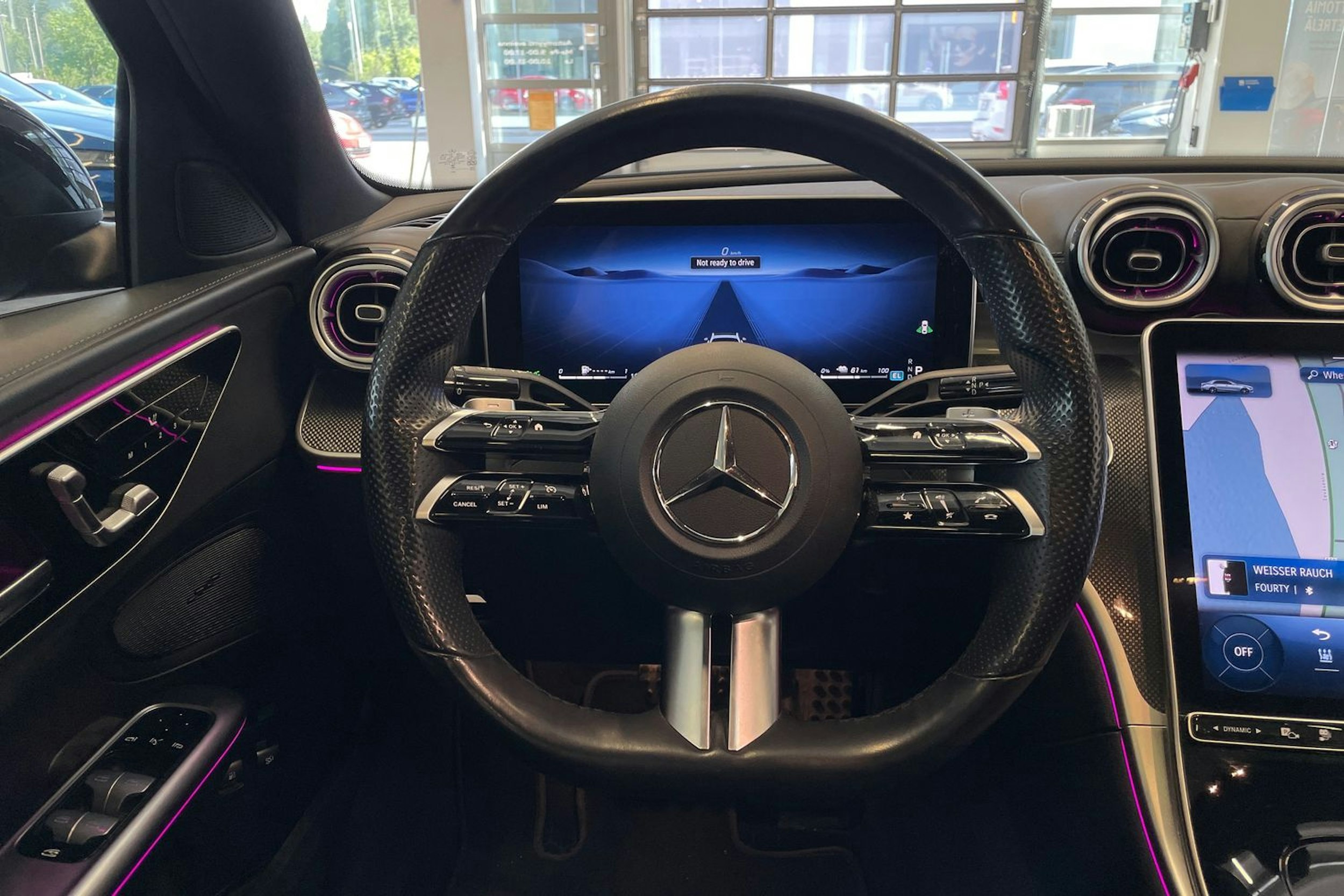 met. harmaa Mercedes-Benz C 2022 kuva 12.