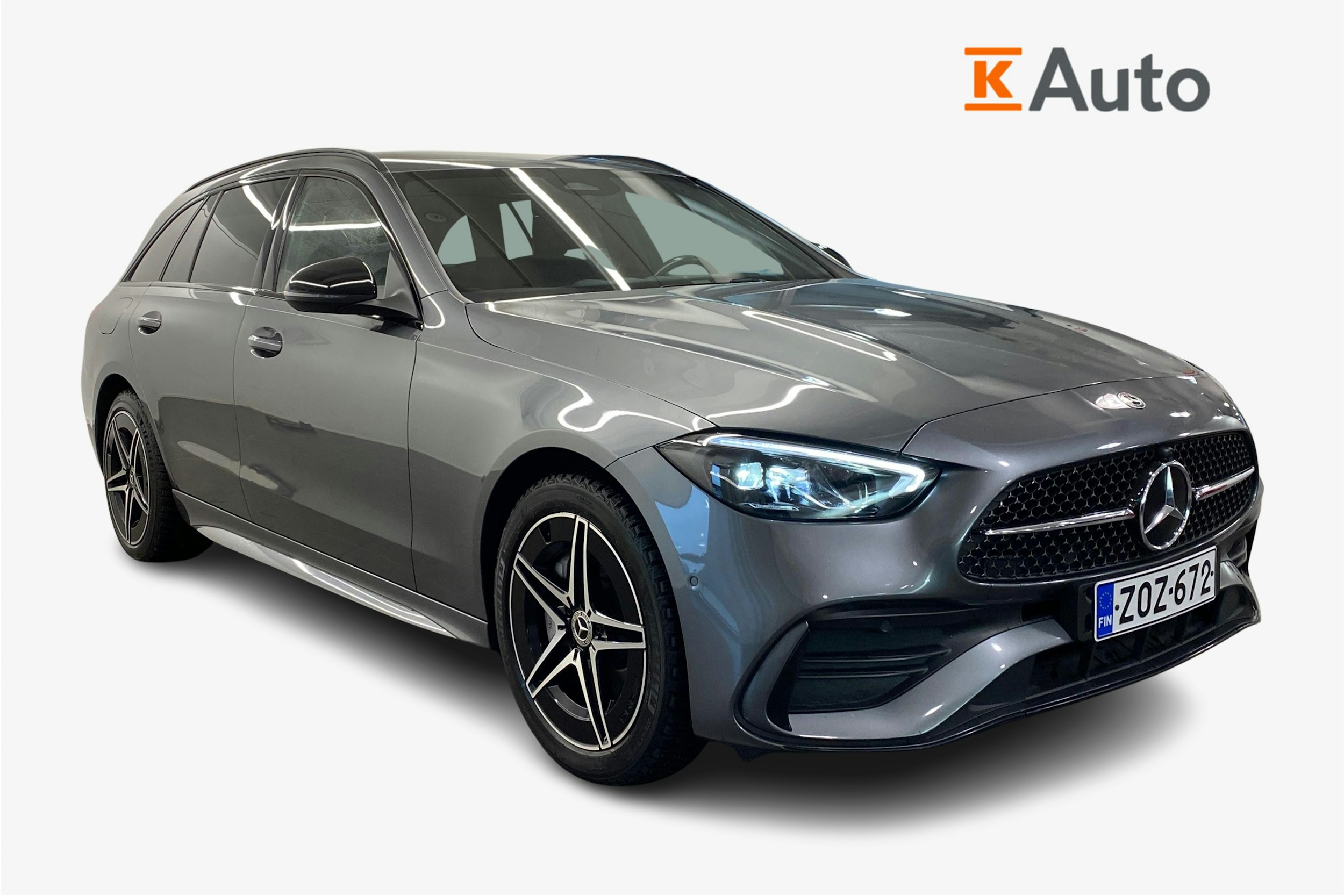 harmaa Mercedes-Benz C 2022 kuva 1.