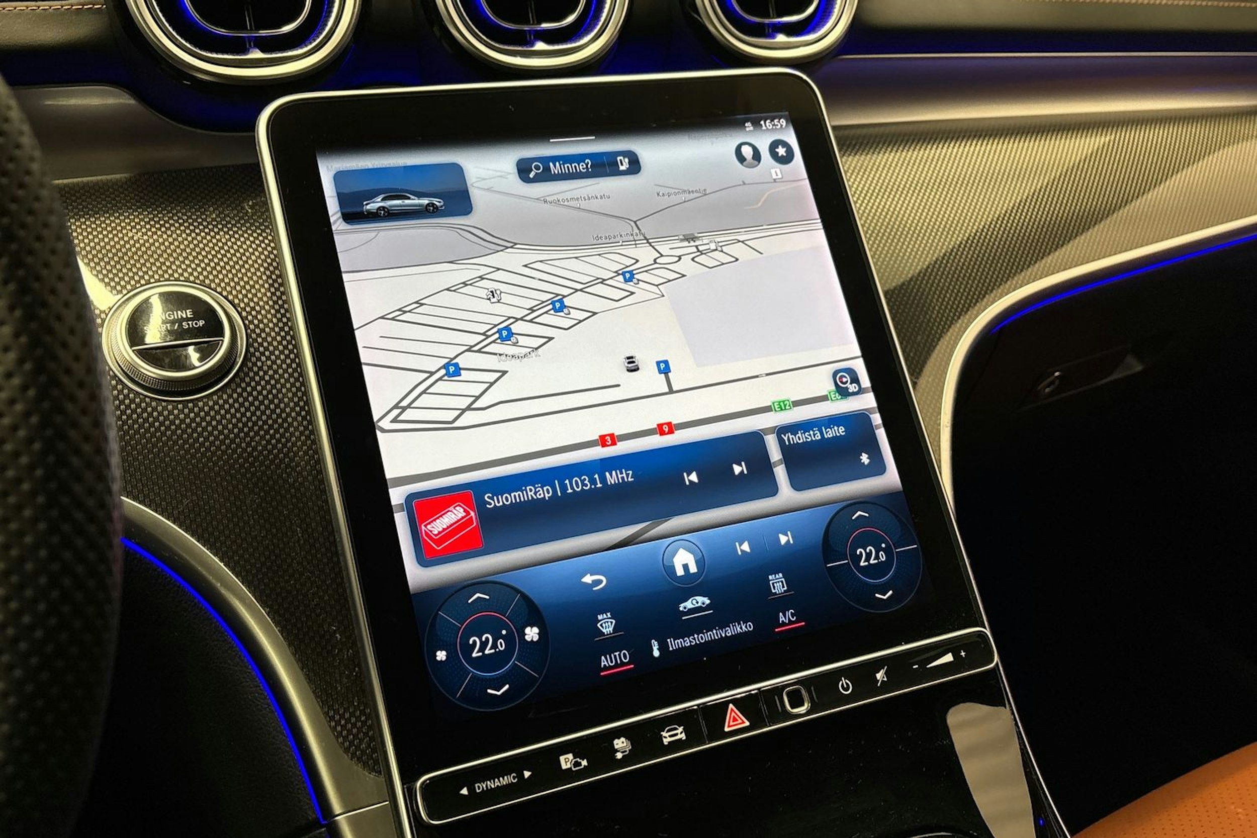 musta Mercedes-Benz C 2023 kuva 20.