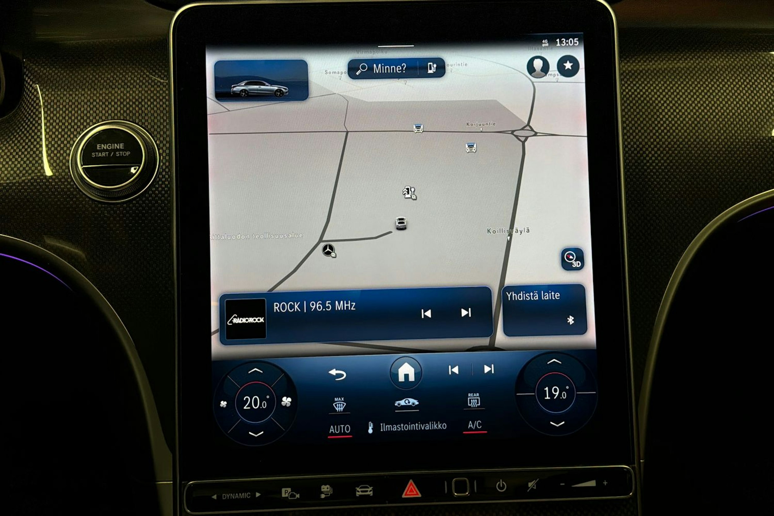 harmaa Mercedes-Benz C 2023 kuva 18.