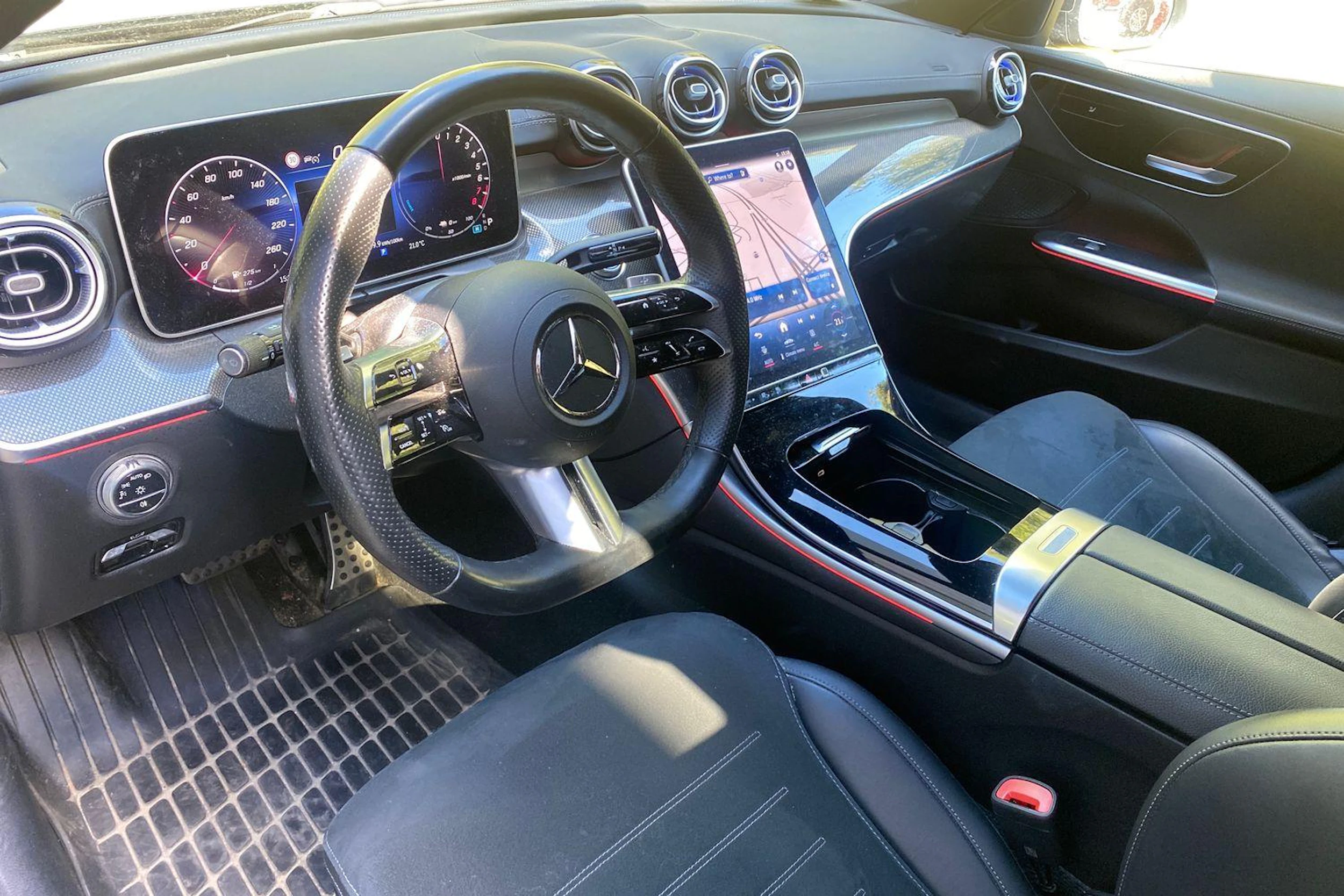 Harmaa Mercedes-Benz C 2023 kuva 3.