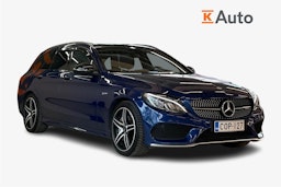 sininen Mercedes-Benz C 43 AMG 2017 kuva 1.