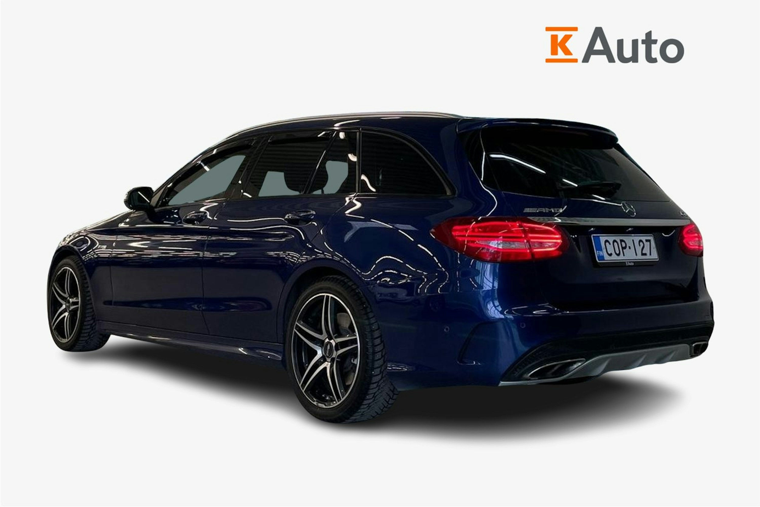 sininen Mercedes-Benz C 43 AMG 2017 kuva 2.