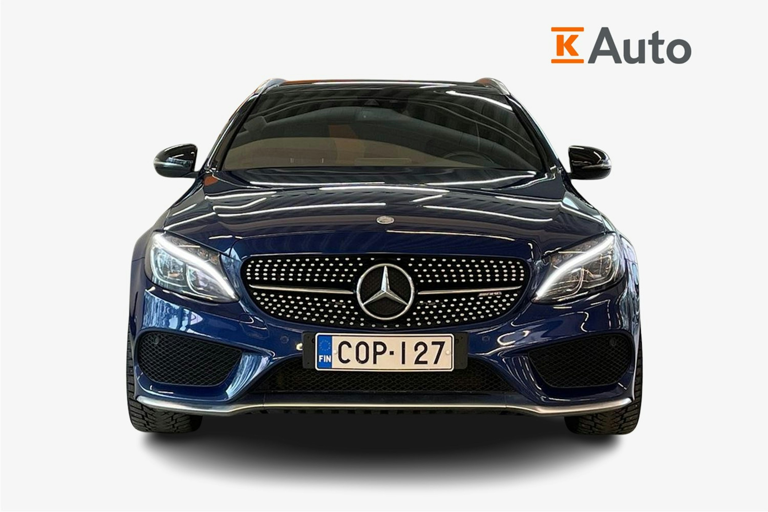 sininen Mercedes-Benz C 43 AMG 2017 kuva 5.