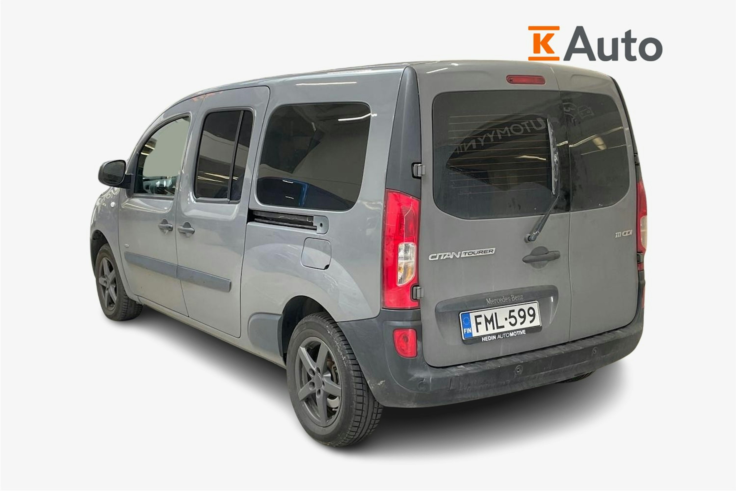 harmaa Mercedes-Benz Citan 2017 kuva 2.