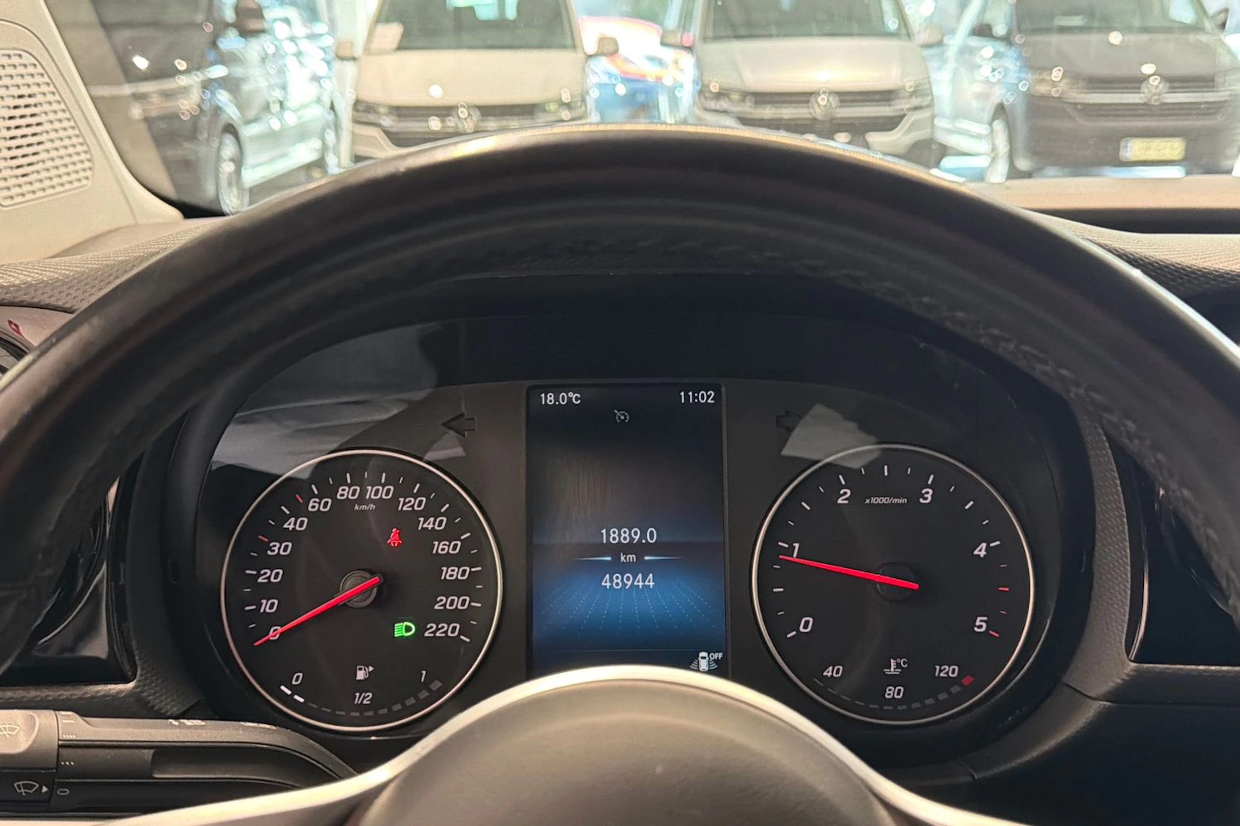 Valkoinen Mercedes-Benz CITAN 2022 kuva 19.