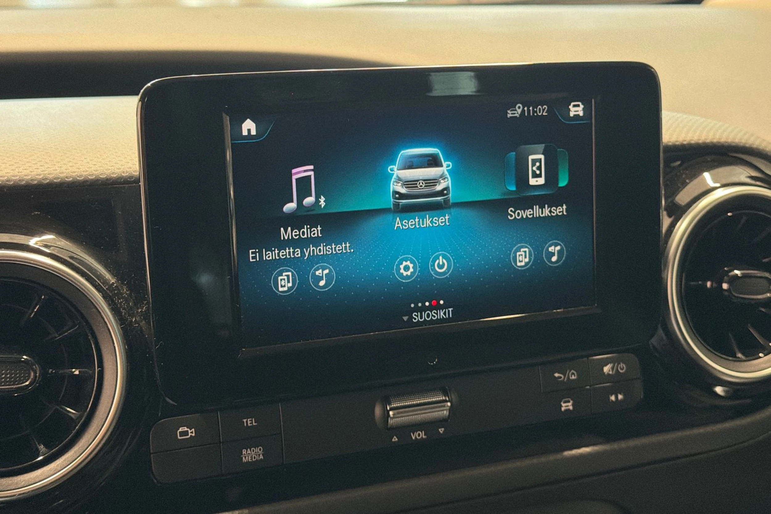 Valkoinen Mercedes-Benz CITAN 2022 kuva 21.