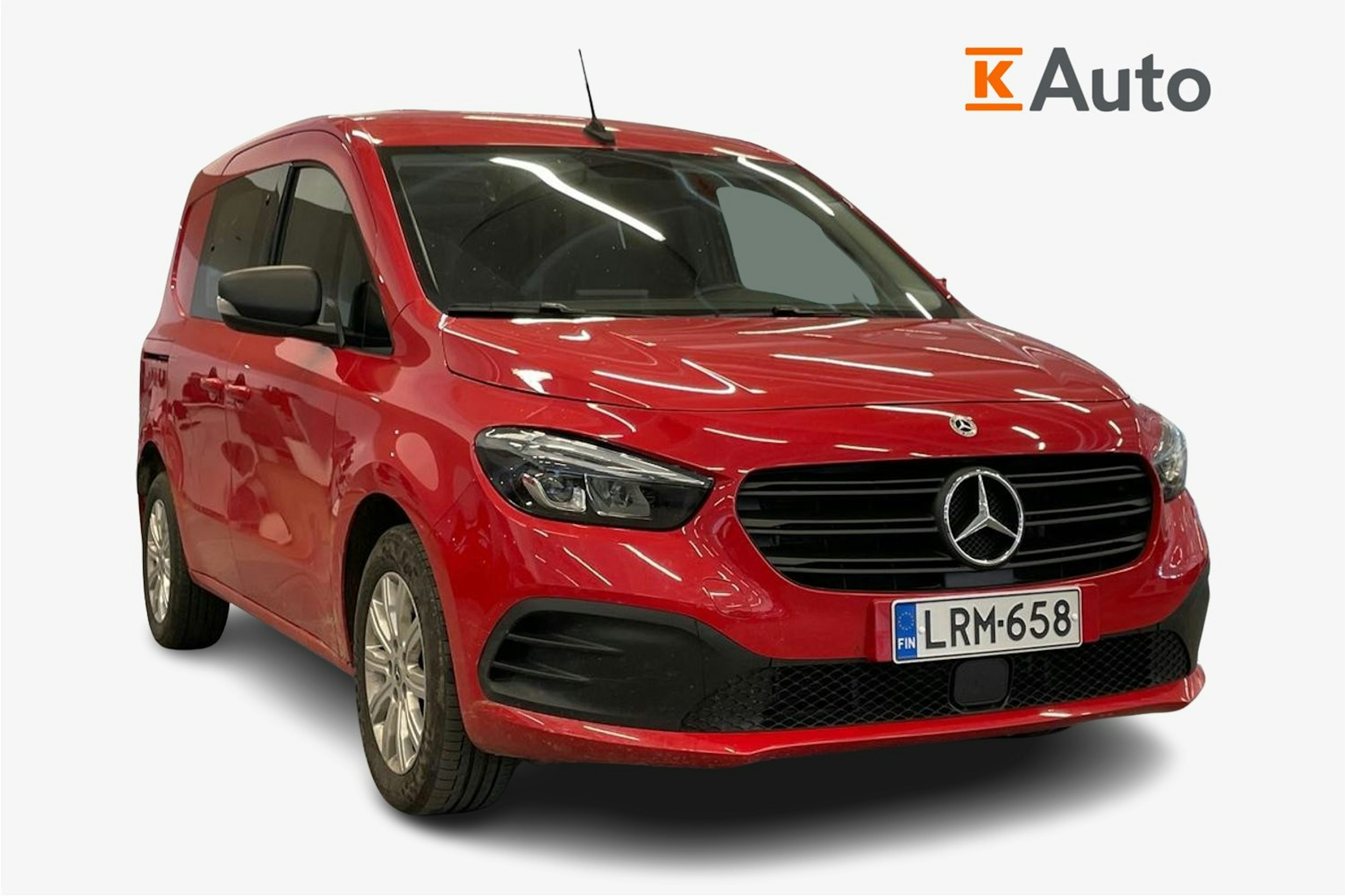 punainen Mercedes-Benz Citan 2022 kuva 1.