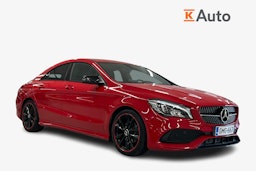 Punainen Mercedes-Benz CLA 2017 kuva 1.