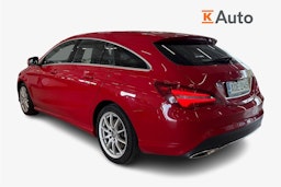 punainen Mercedes-Benz CLA 2017 kuva 2.