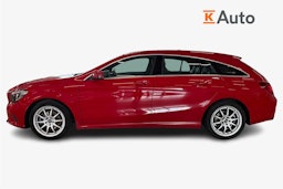 punainen Mercedes-Benz CLA 2017 kuva 5.