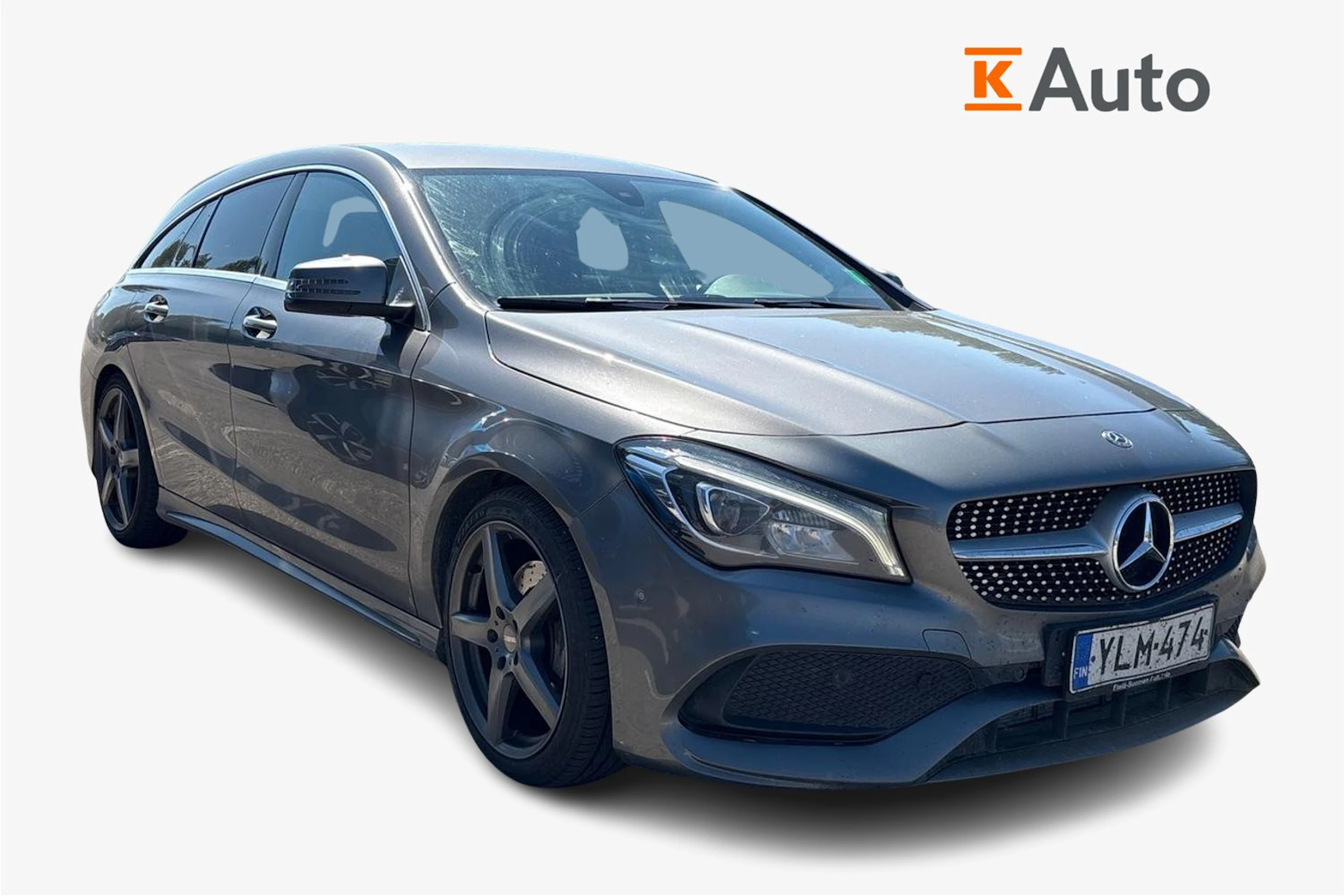 Harmaa Mercedes-Benz CLA 2018 kuva 1.