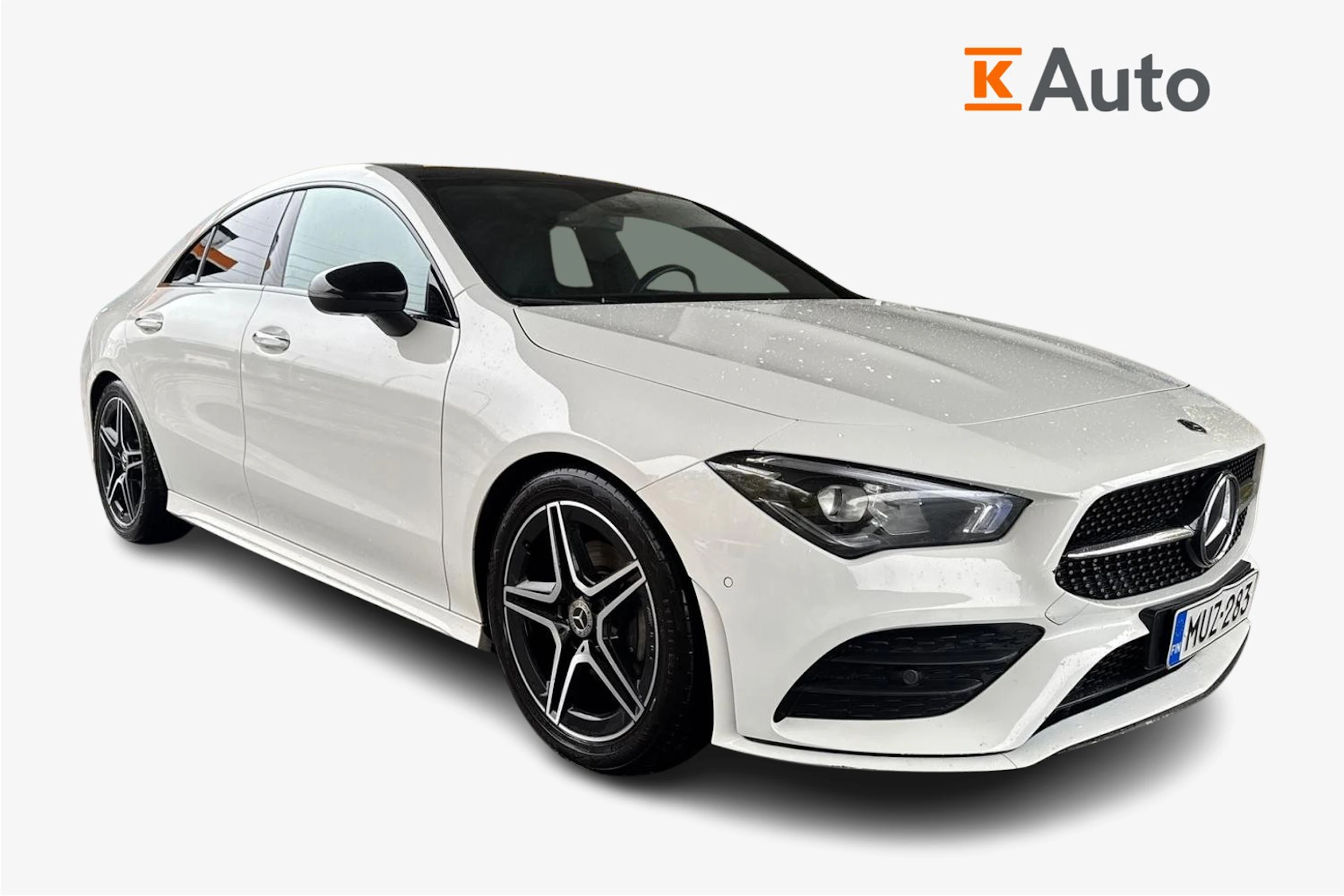 valkoinen Mercedes-Benz CLA 2019 kuva 1.